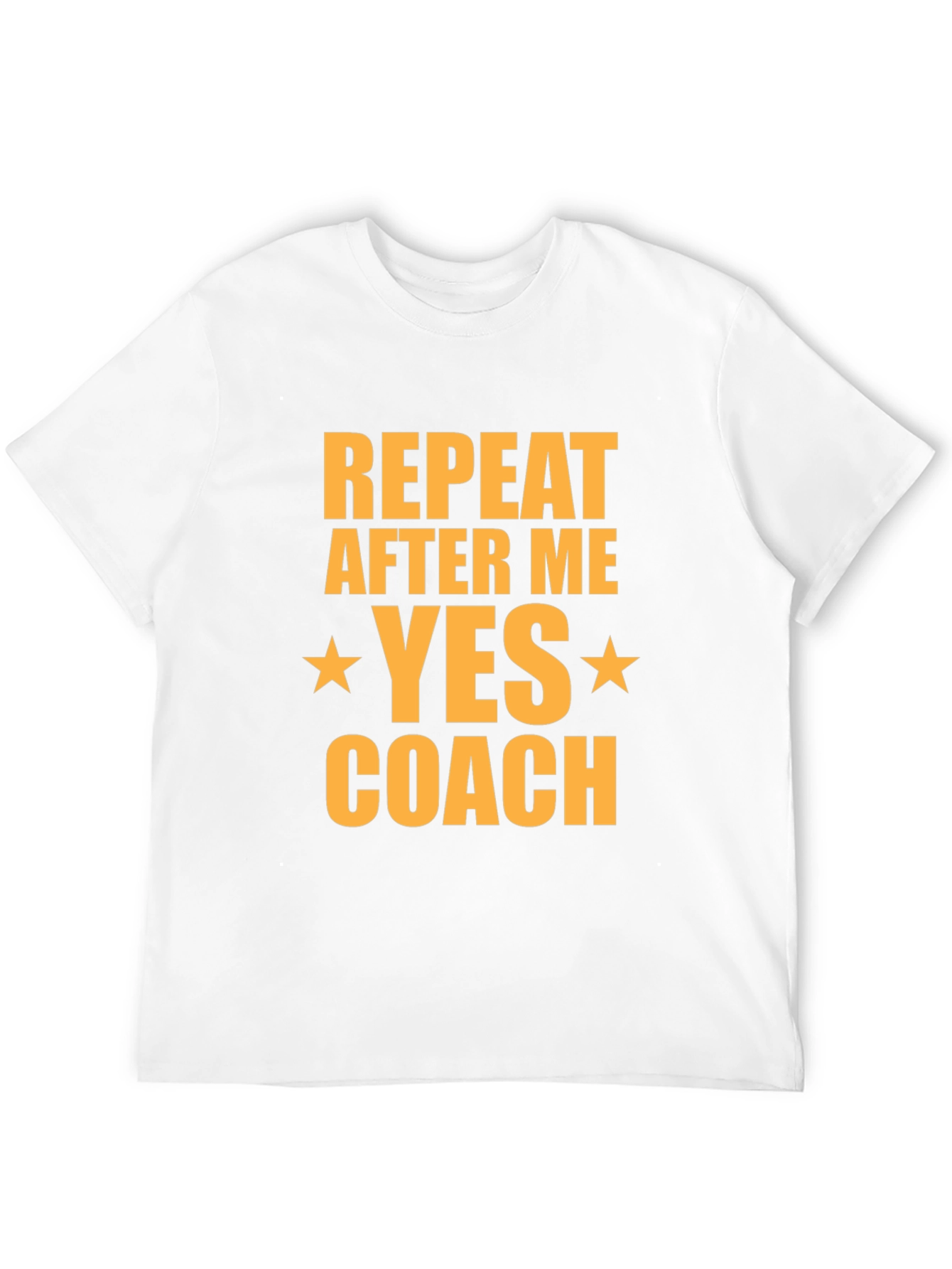 Yes Coach T-Shirt - Motivational Athletic Tee