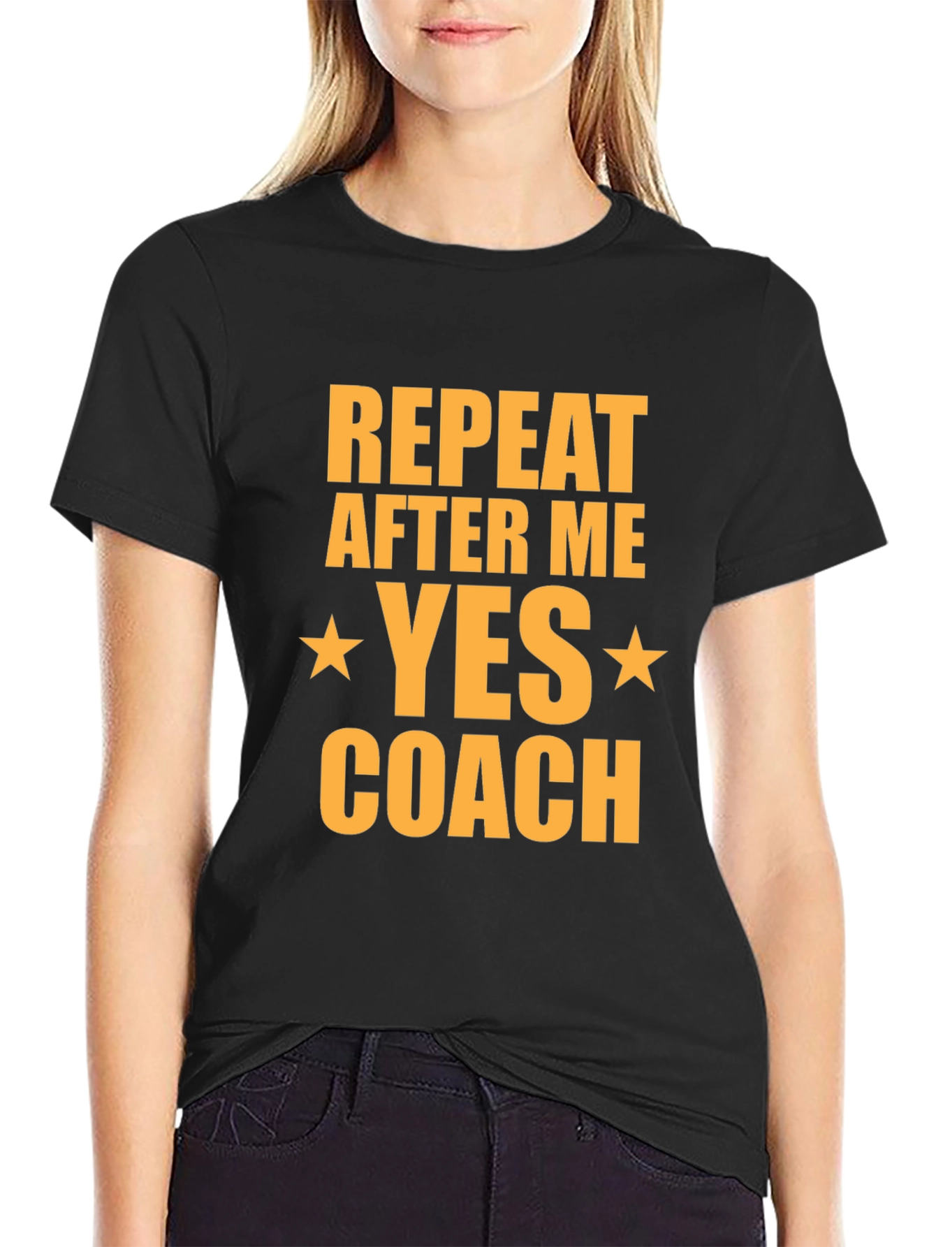 Yes Coach T-Shirt - Motivational Athletic Tee