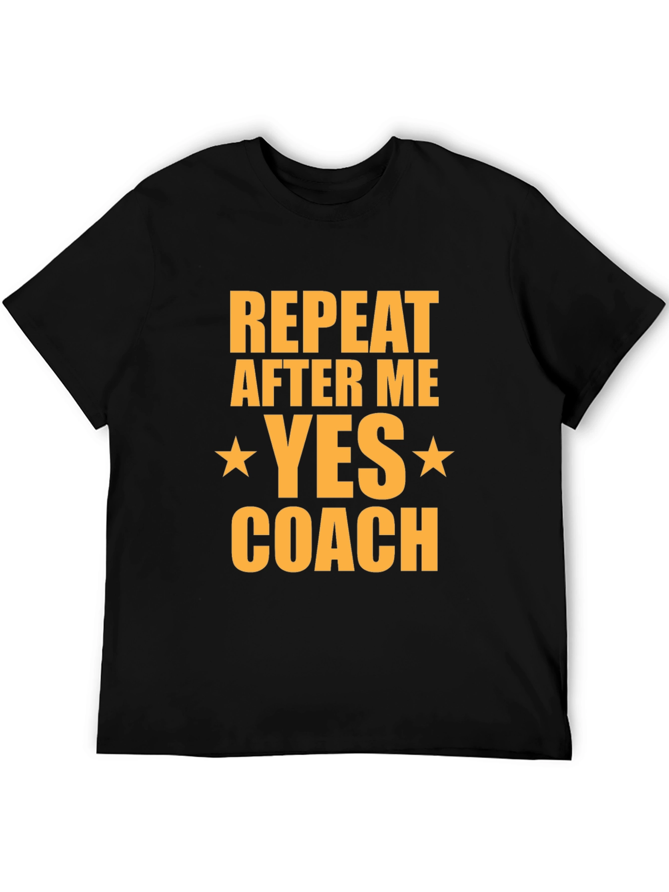Yes Coach T-Shirt - Motivational Athletic Tee