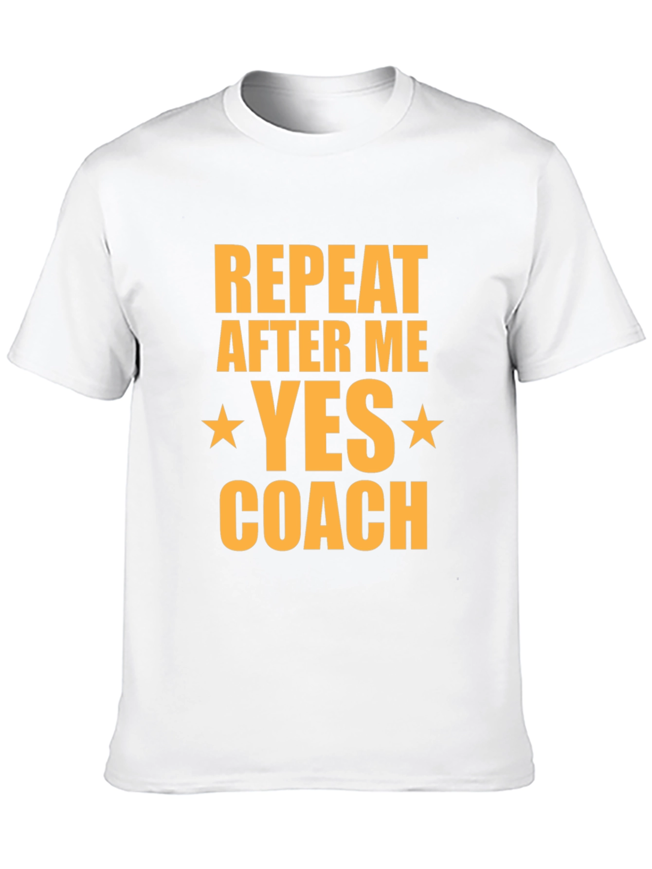 Yes Coach T-Shirt - Motivational Athletic Tee
