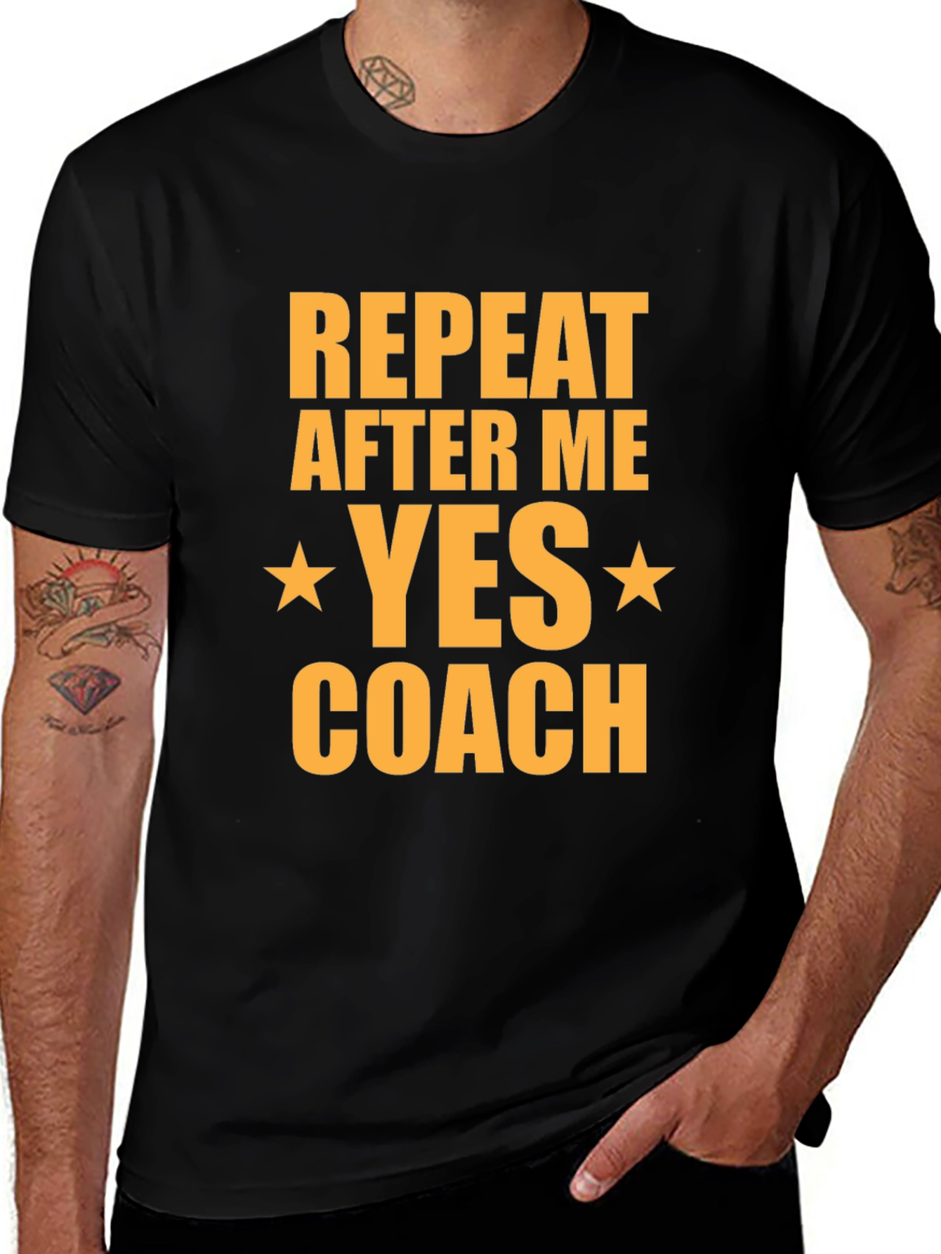 Yes Coach T-Shirt - Motivational Athletic Tee