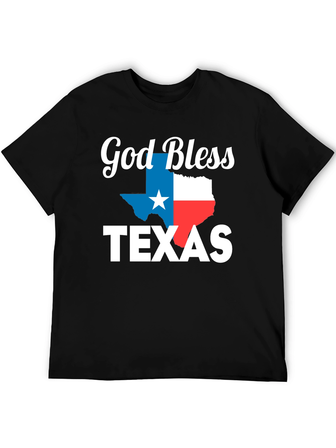 God Bless Texas T-Shirt - Patriotic Pride