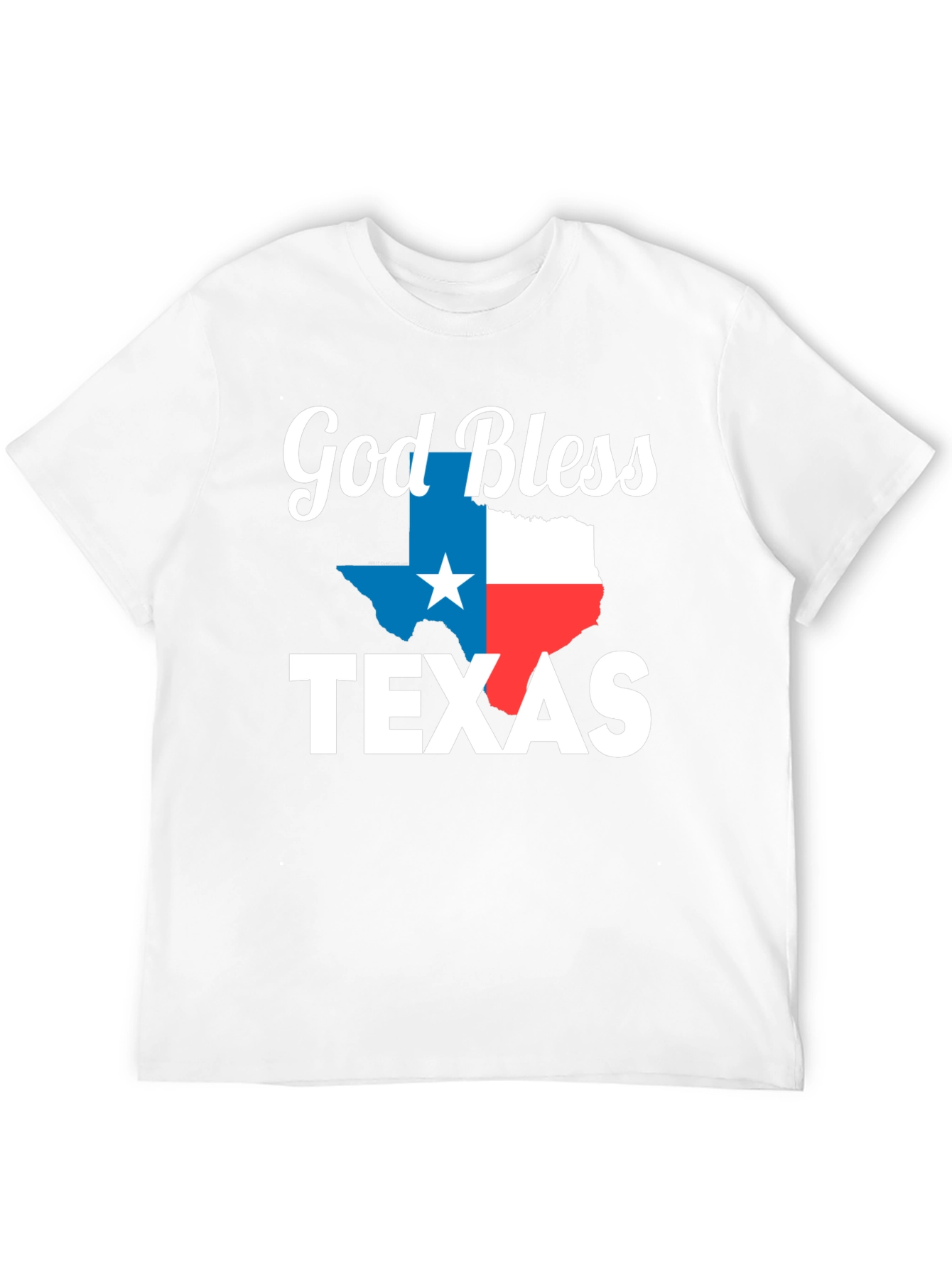 God Bless Texas T-Shirt - Patriotic Pride