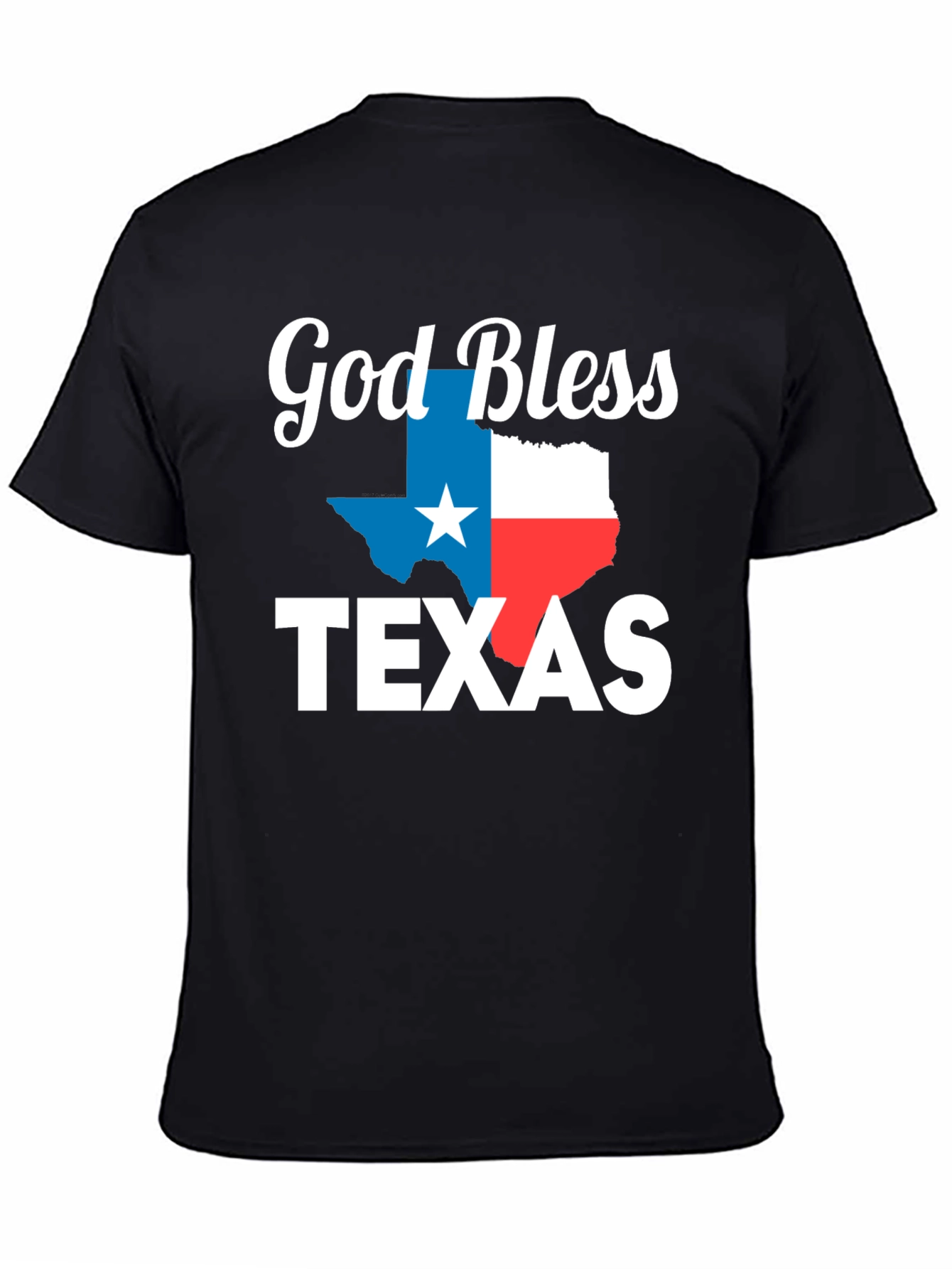 God Bless Texas T-Shirt - Patriotic Pride