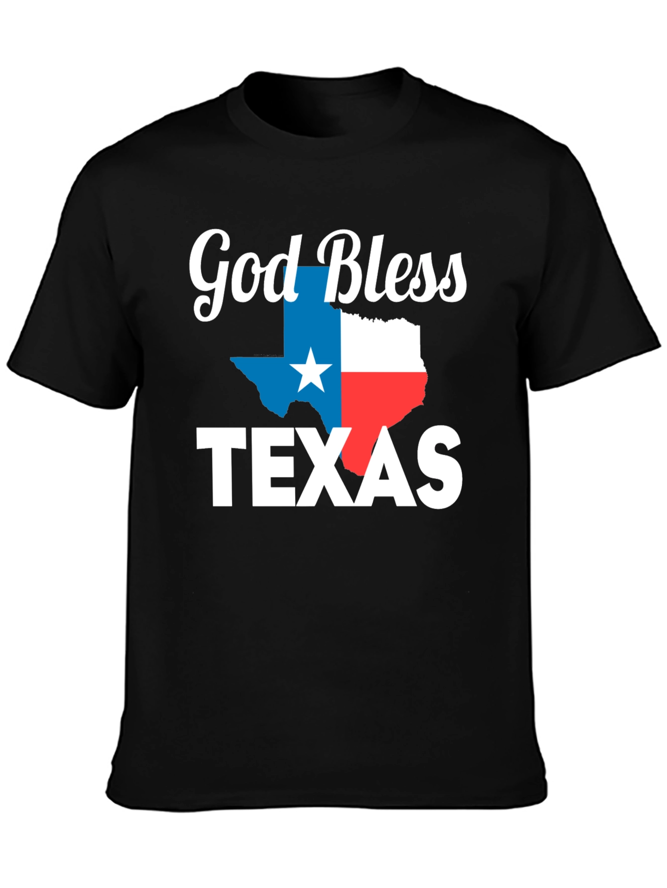 God Bless Texas T-Shirt - Patriotic Pride