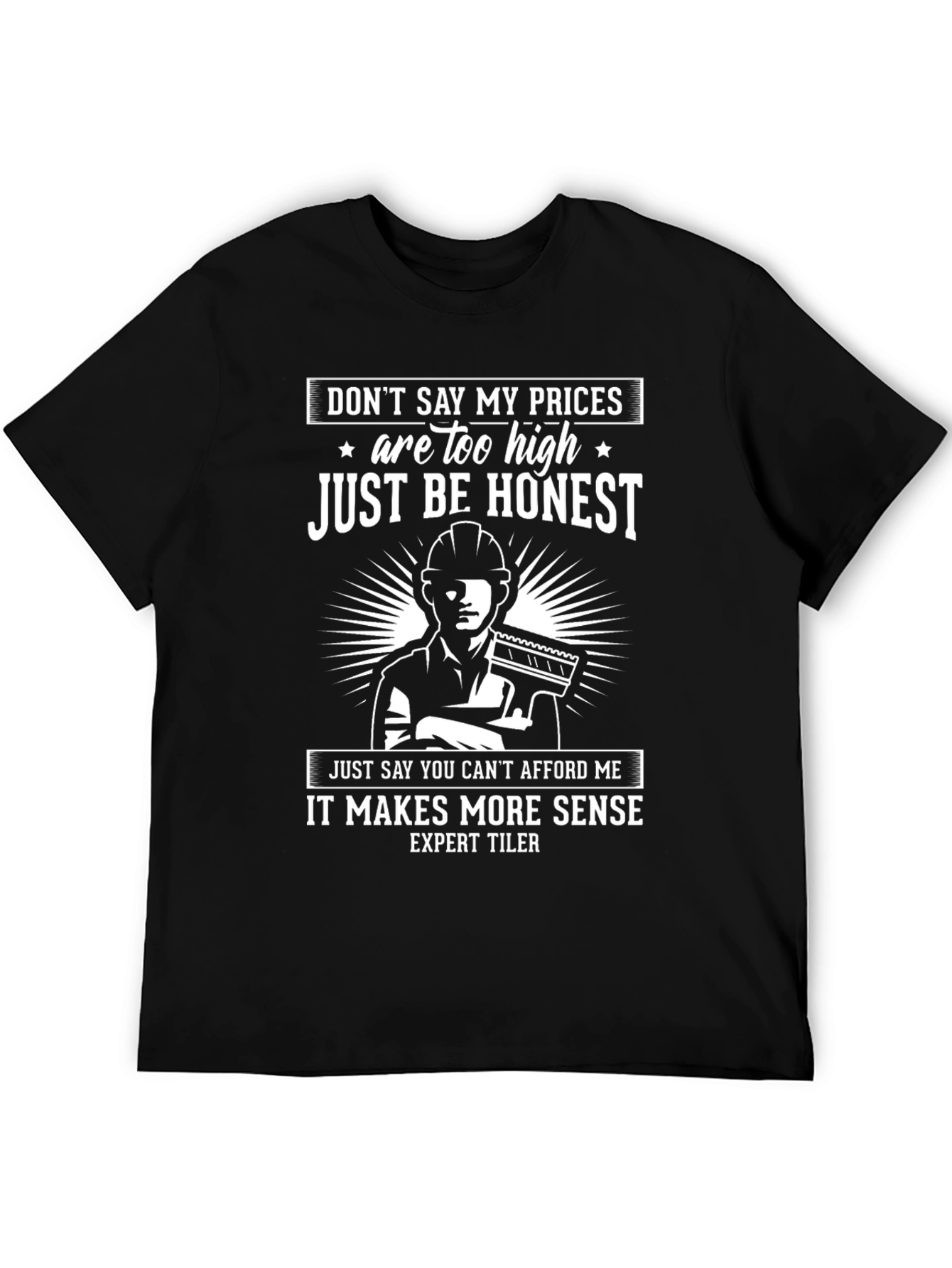 Expert Tiler Humor Graphic T-Shirt