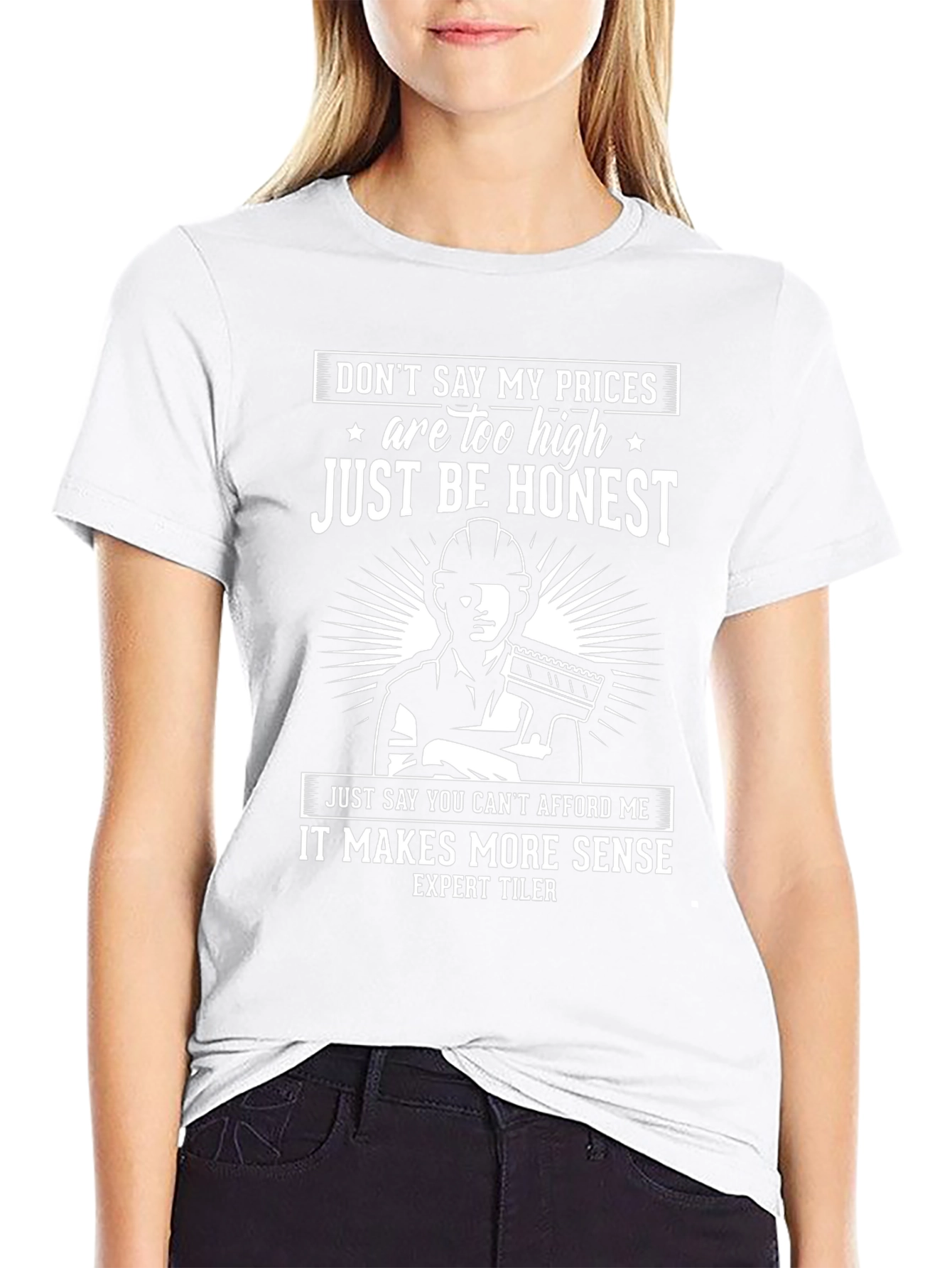 Expert Tiler Humor Graphic T-Shirt