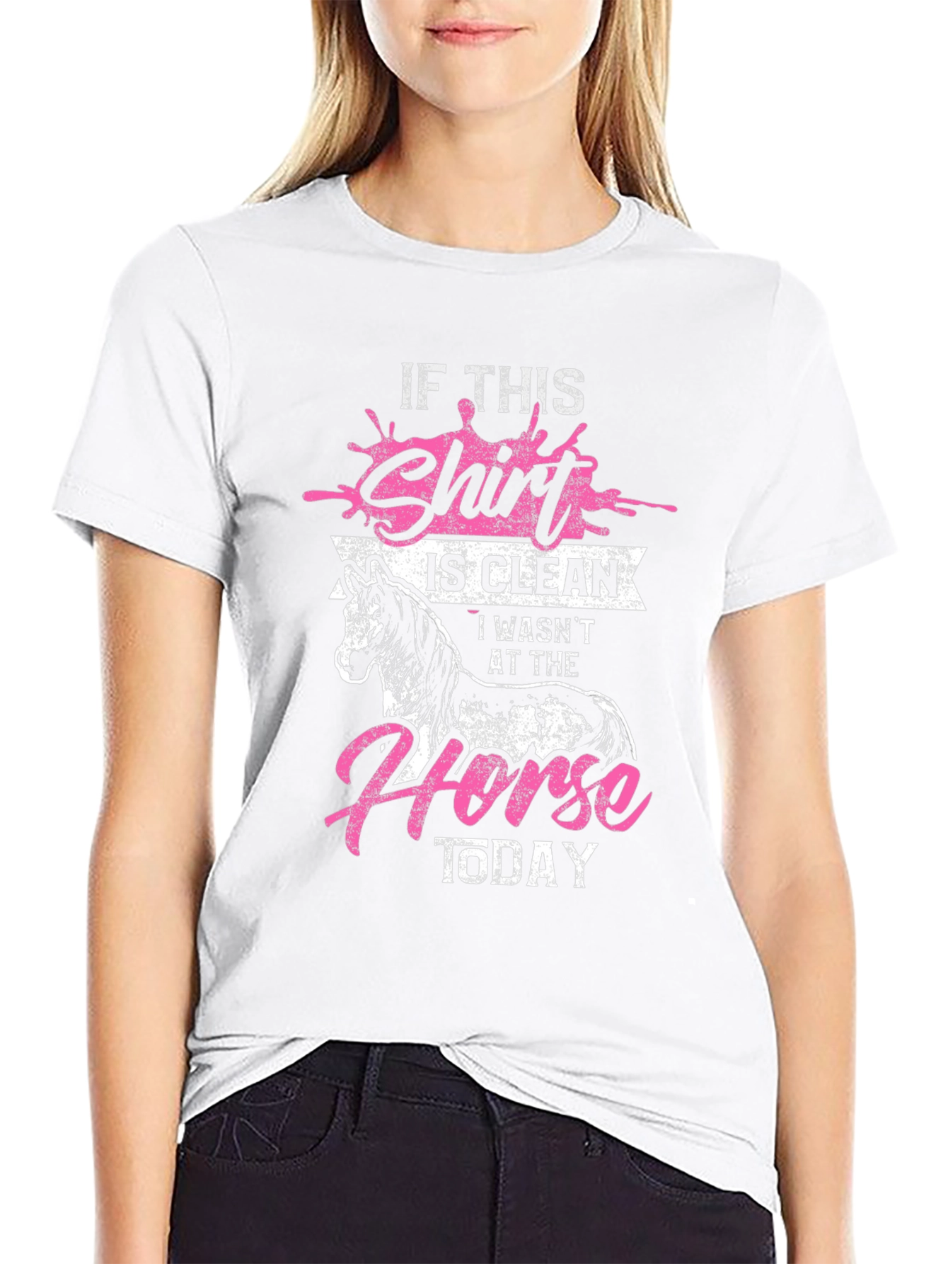 If This Shirt is Clean Horse Lover Tee