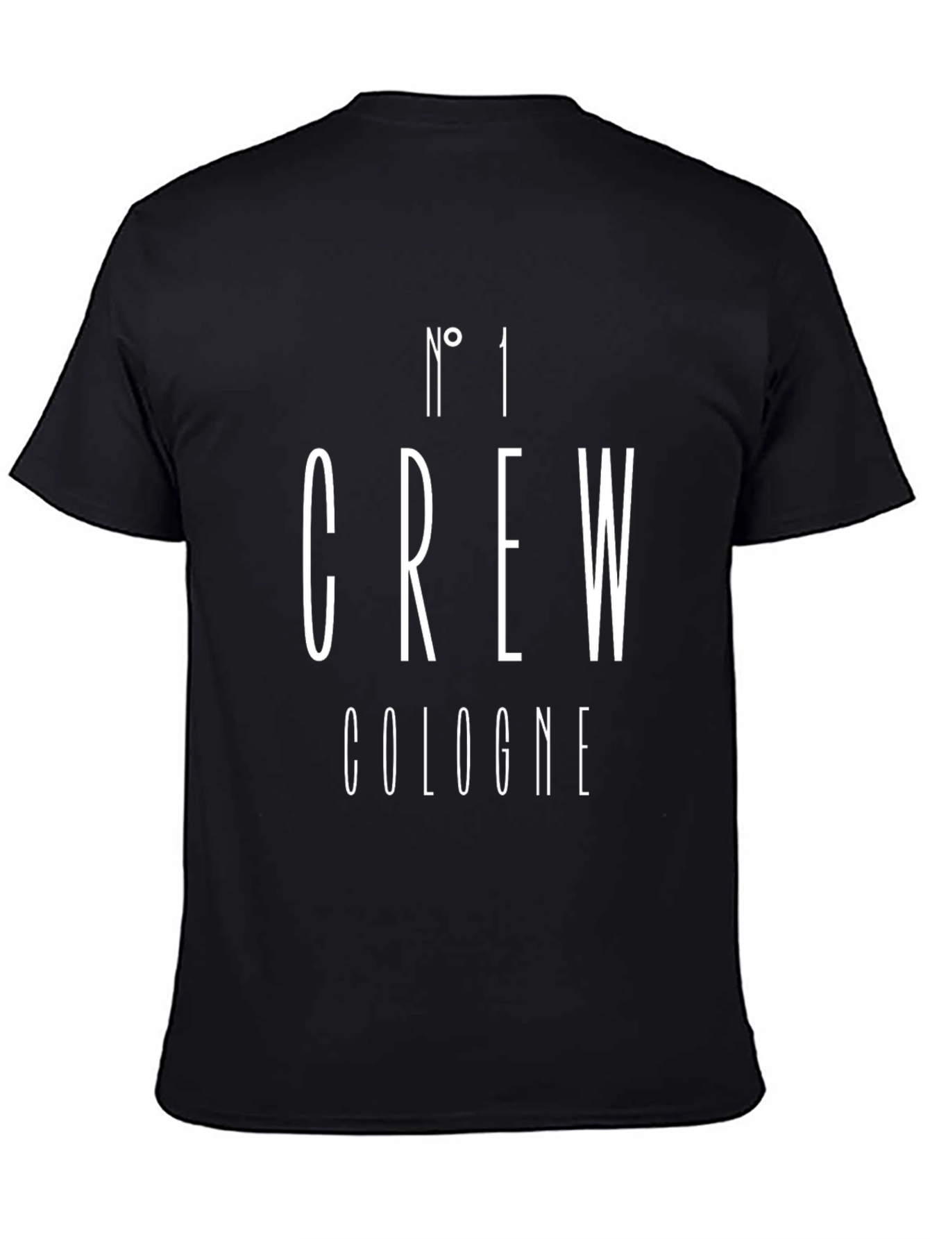 Nº 1 Crew Cologne Black T-Shirt