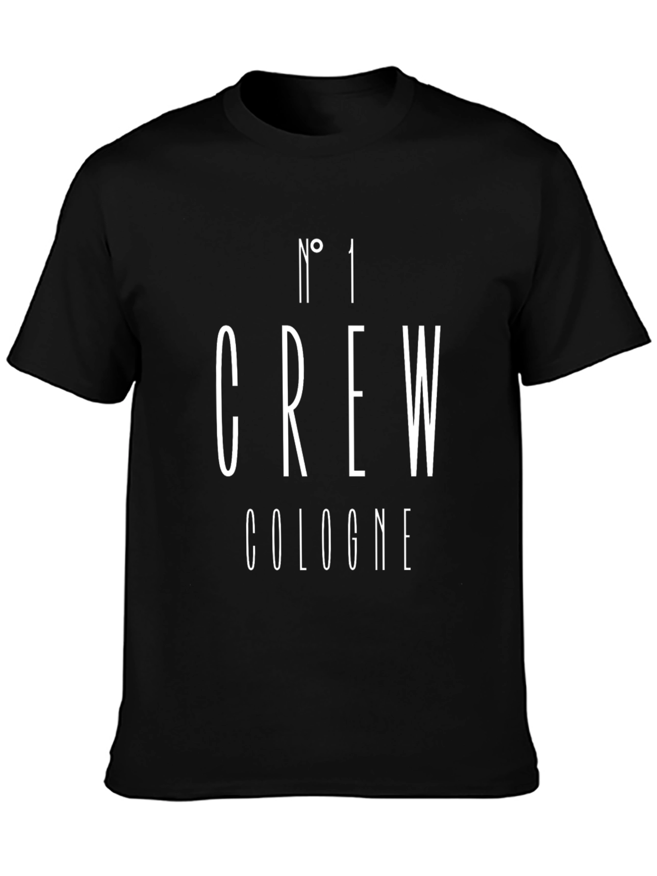 Nº 1 Crew Cologne Black T-Shirt