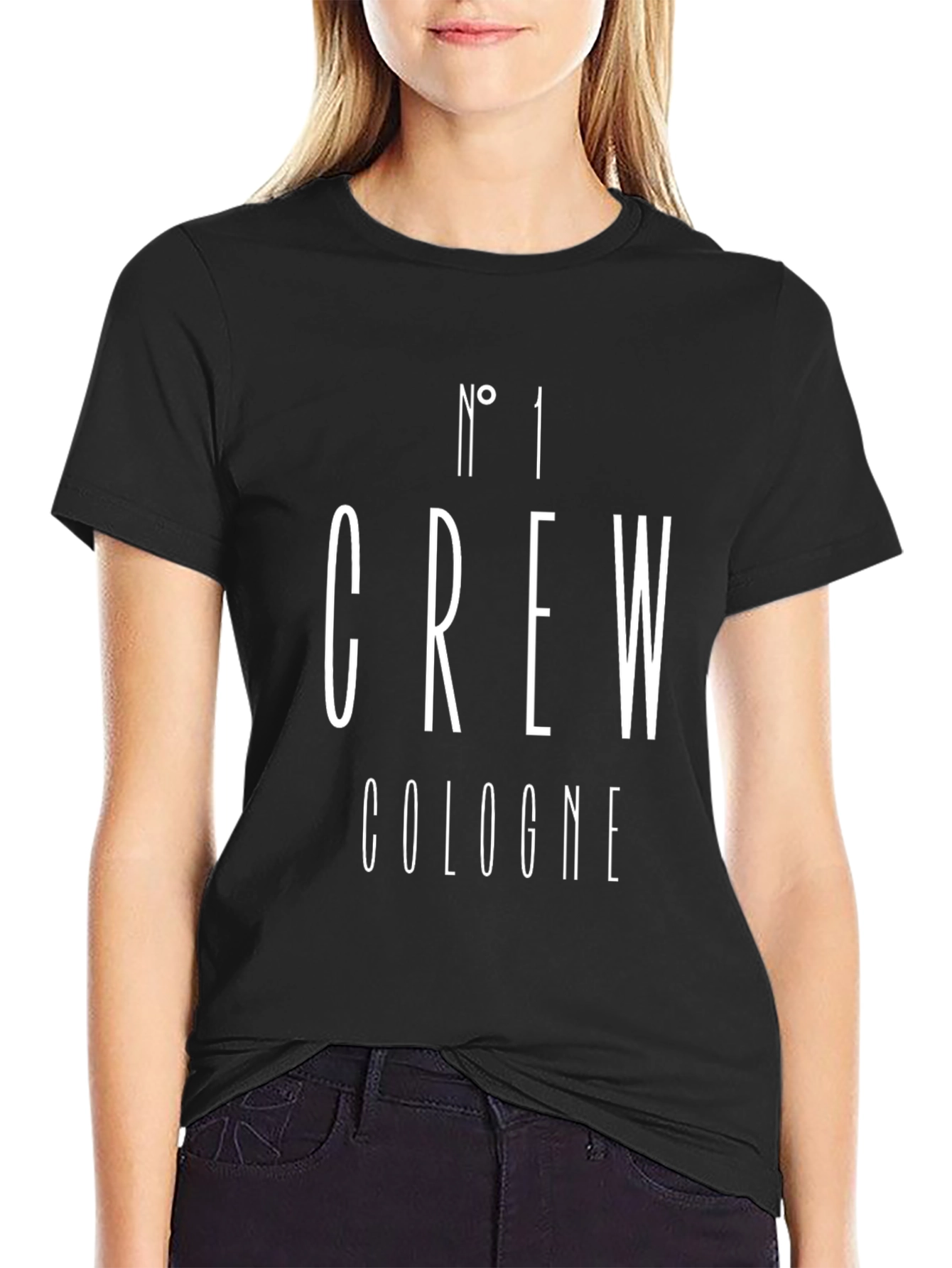 Nº 1 Crew Cologne Black T-Shirt