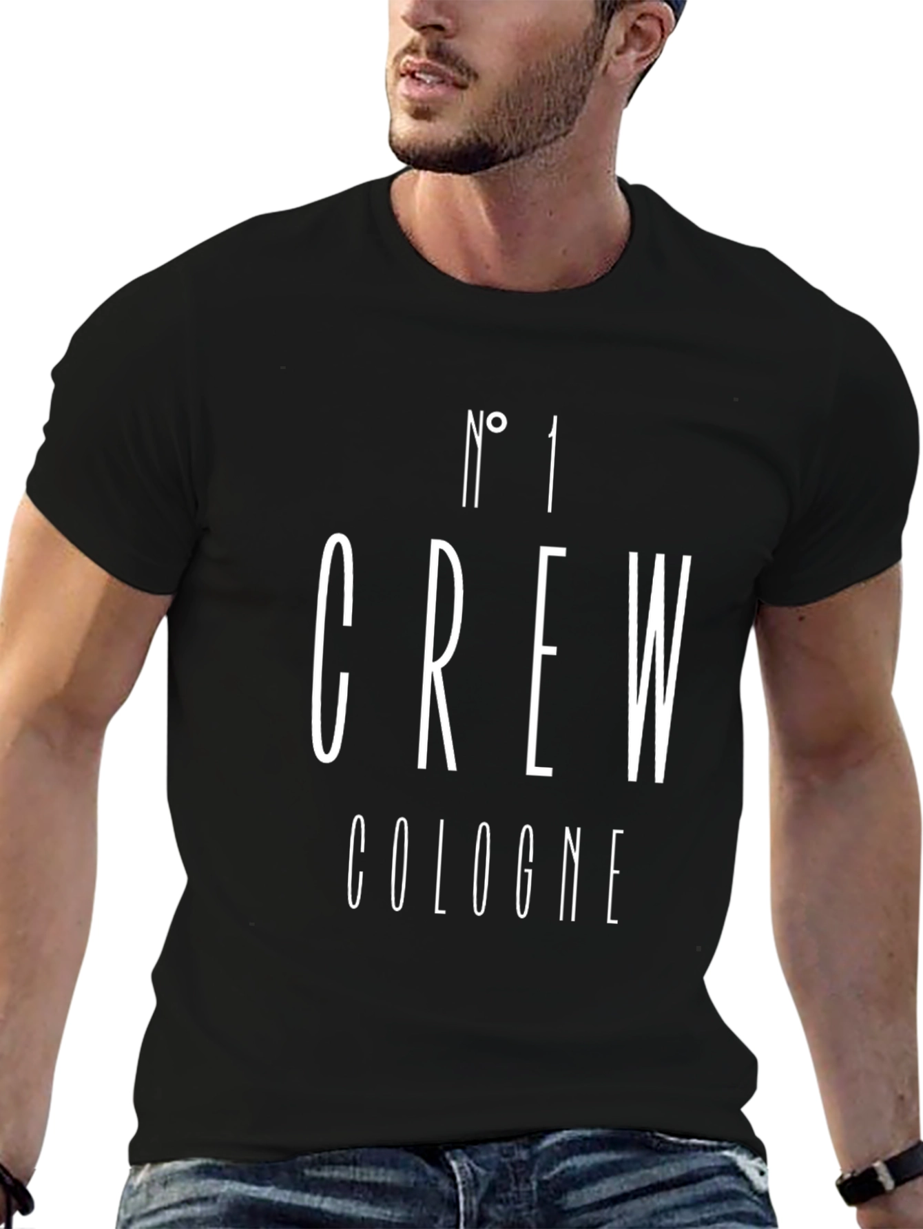 Nº 1 Crew Cologne Black T-Shirt