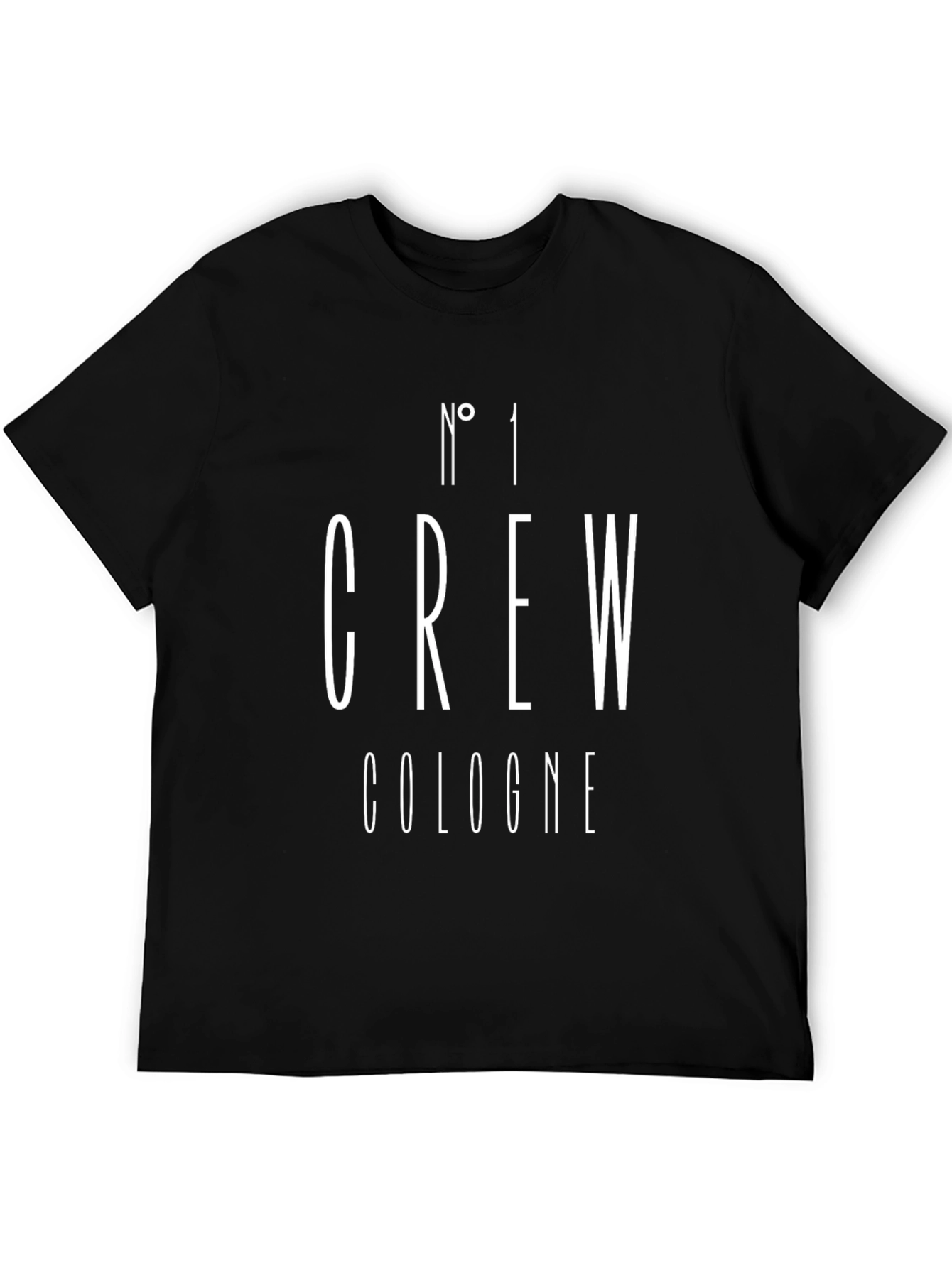 Nº 1 Crew Cologne Black T-Shirt