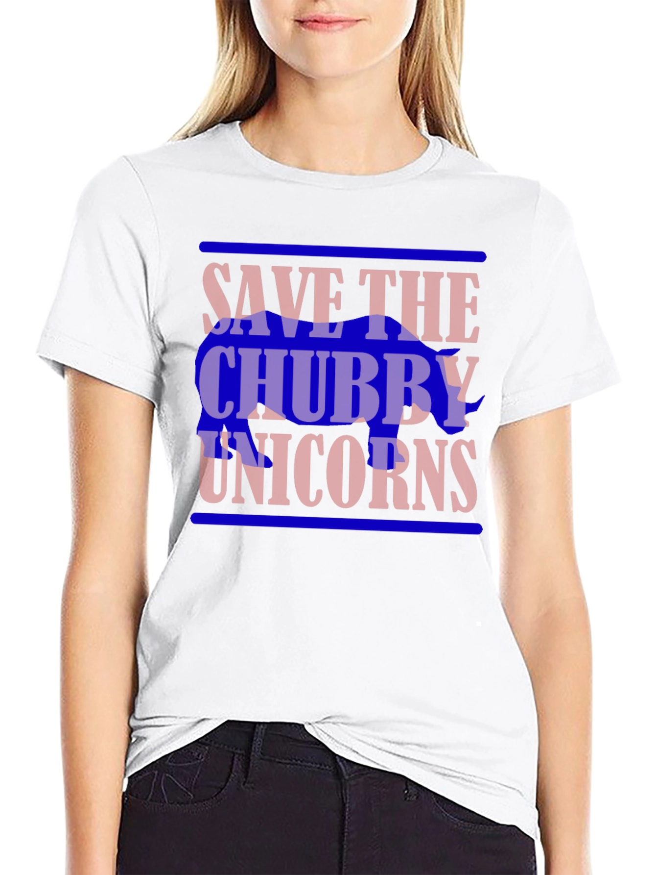 Save the Chubby Unicorns T-Shirt