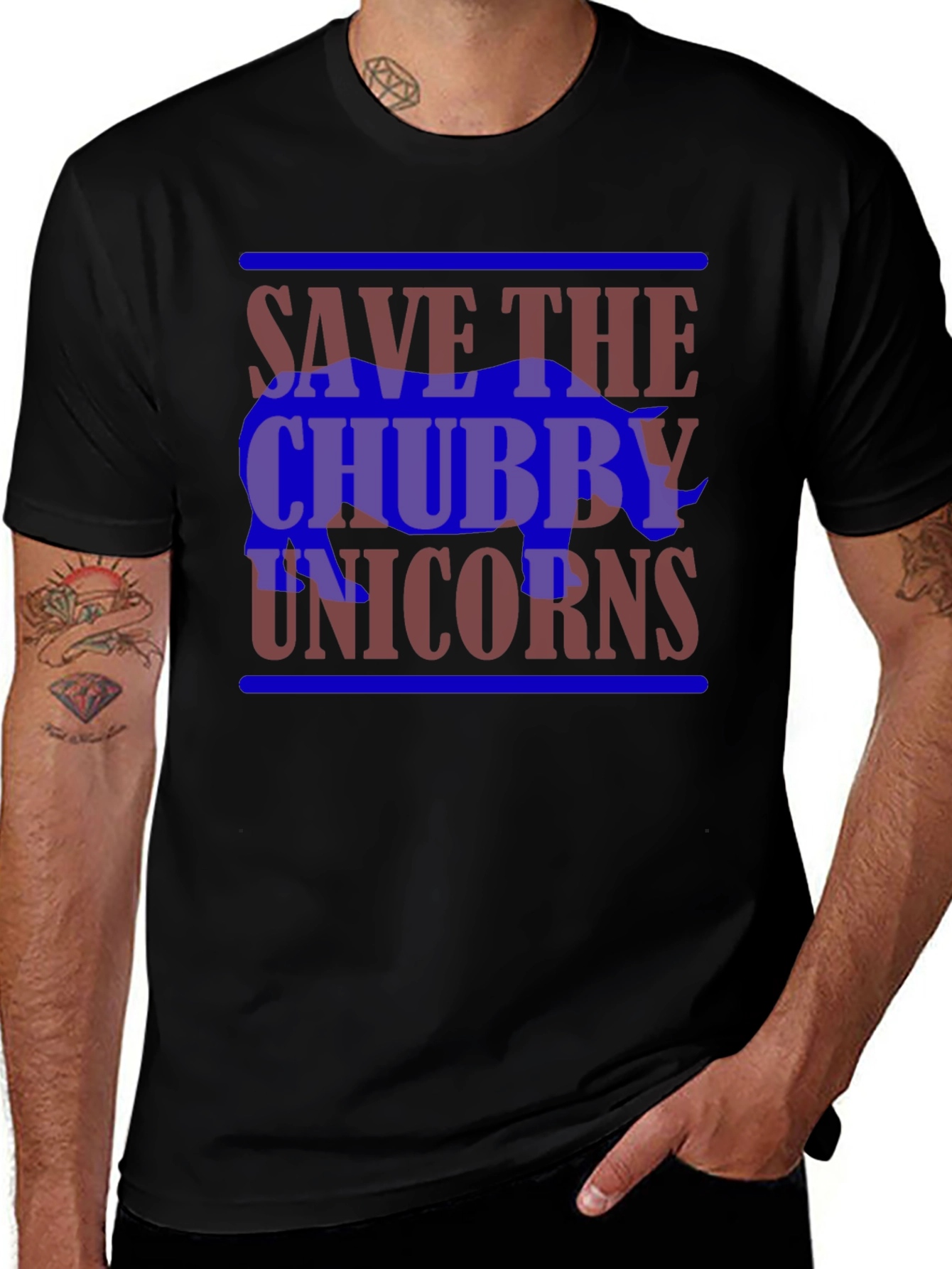 Save the Chubby Unicorns T-Shirt