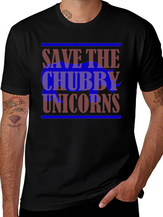 Save the Chubby Unicorns T-Shirt