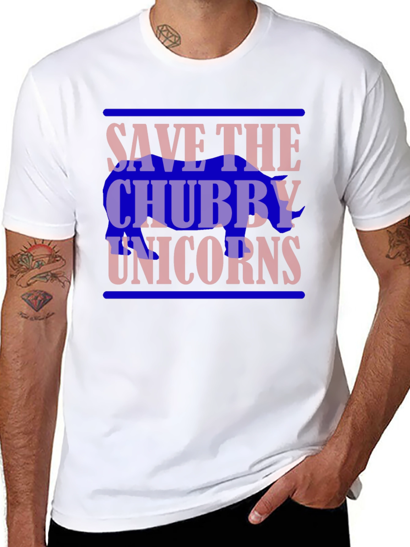 Save the Chubby Unicorns T-Shirt