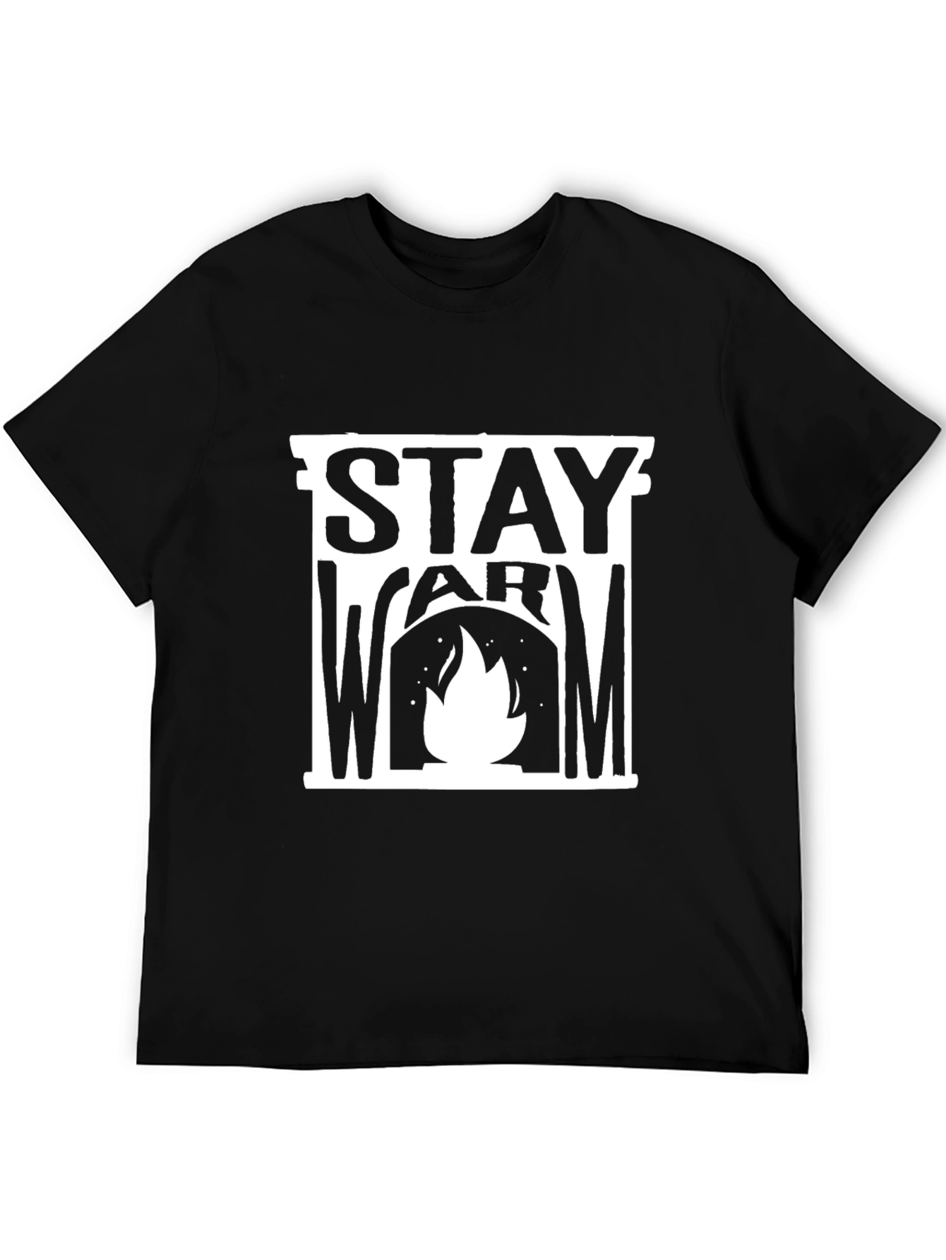 Stay Warm Graphic Tee - Cozy Winter Style