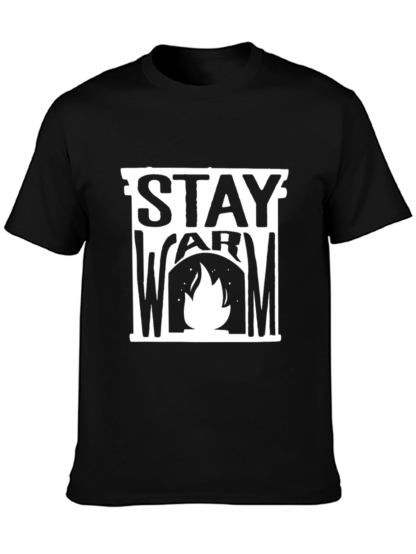 Stay Warm Graphic Tee - Cozy Winter Style