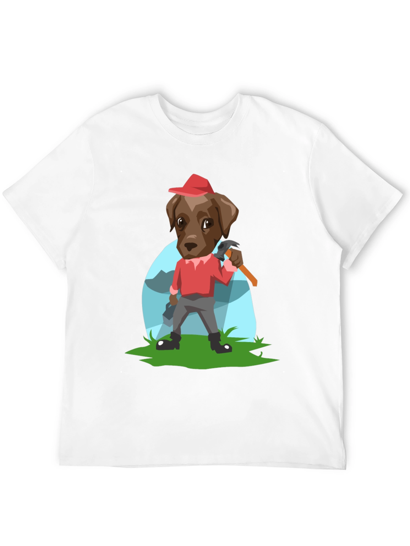 Dog Lumberjack Graphic Tee