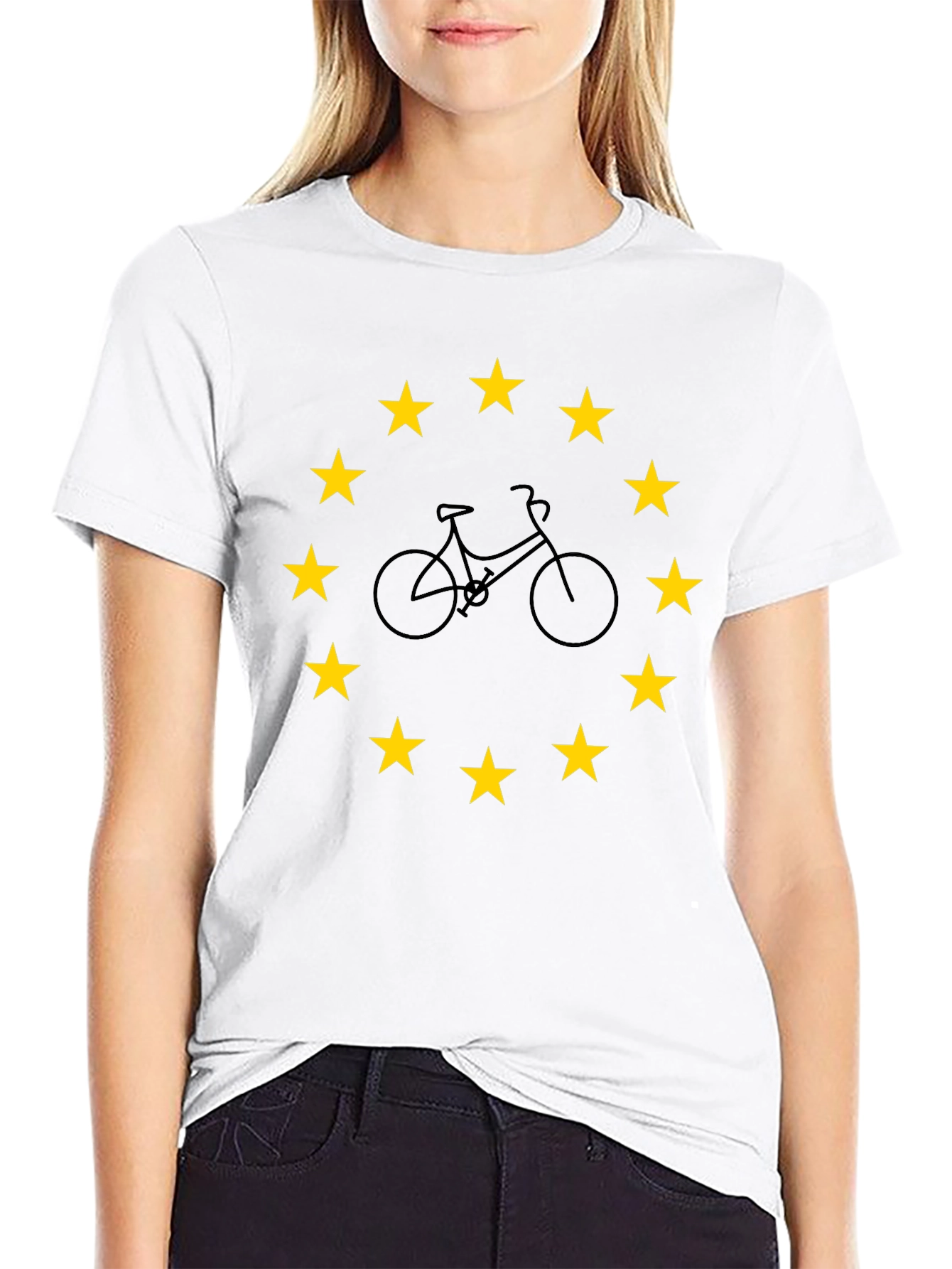 European Bicycle Star T-Shirt