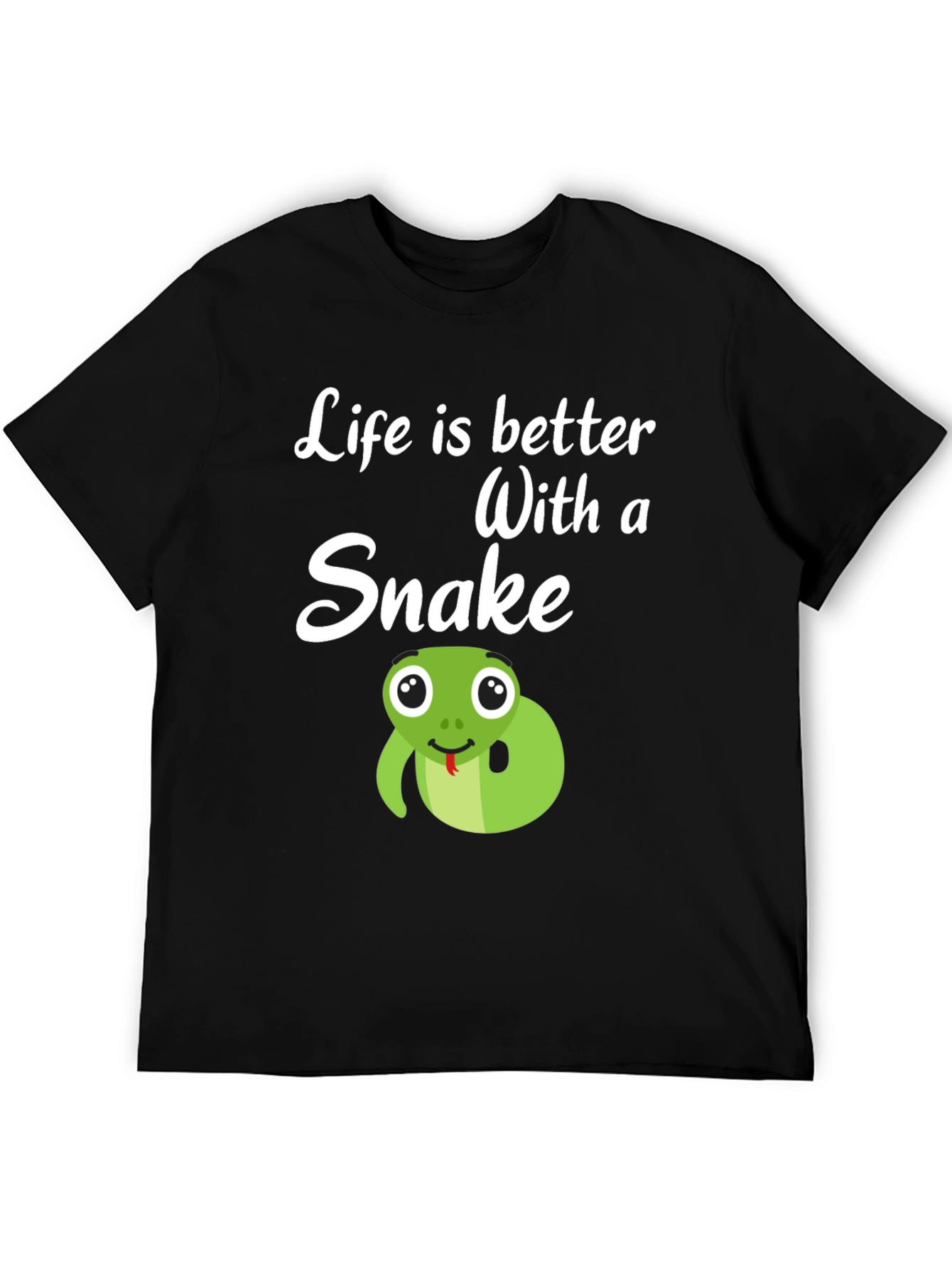 Life is Better With a Snake Graphic Tee