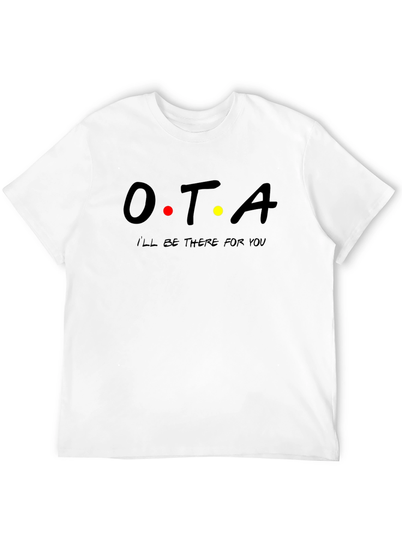 OTA Friends Inspired Black T-Shirt