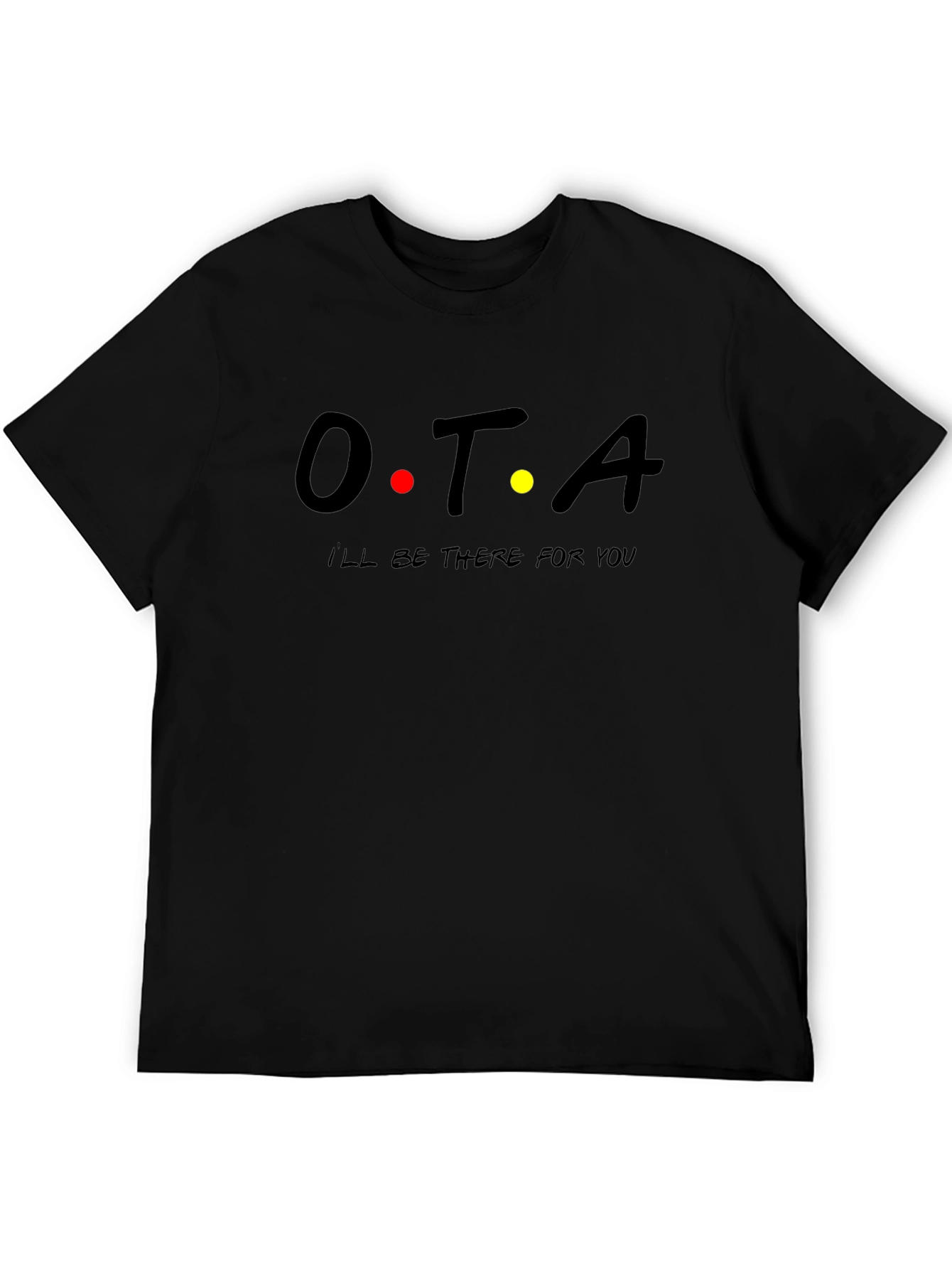OTA Friends Inspired Black T-Shirt
