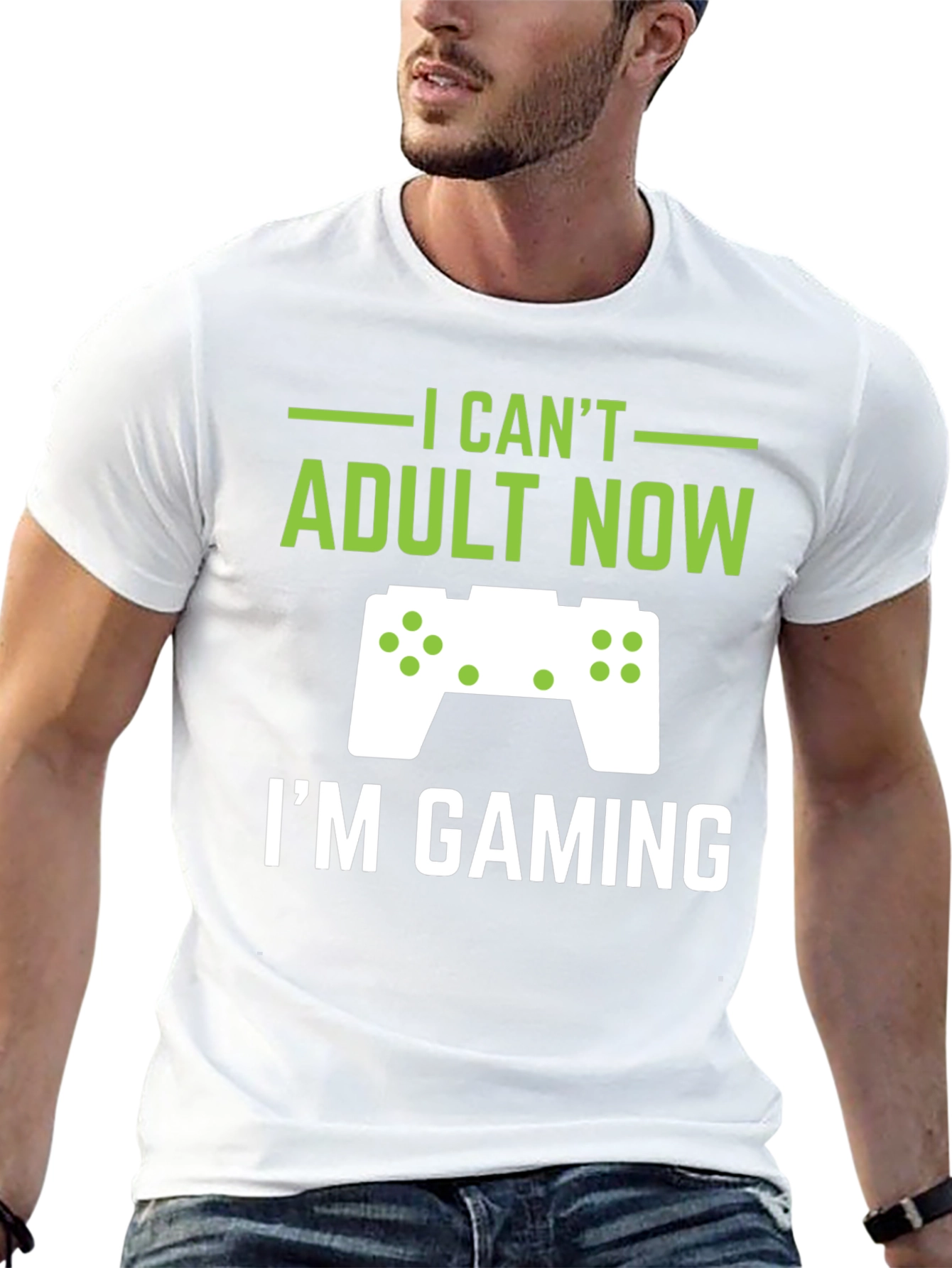 I Cant Adult Now Gaming T-Shirt