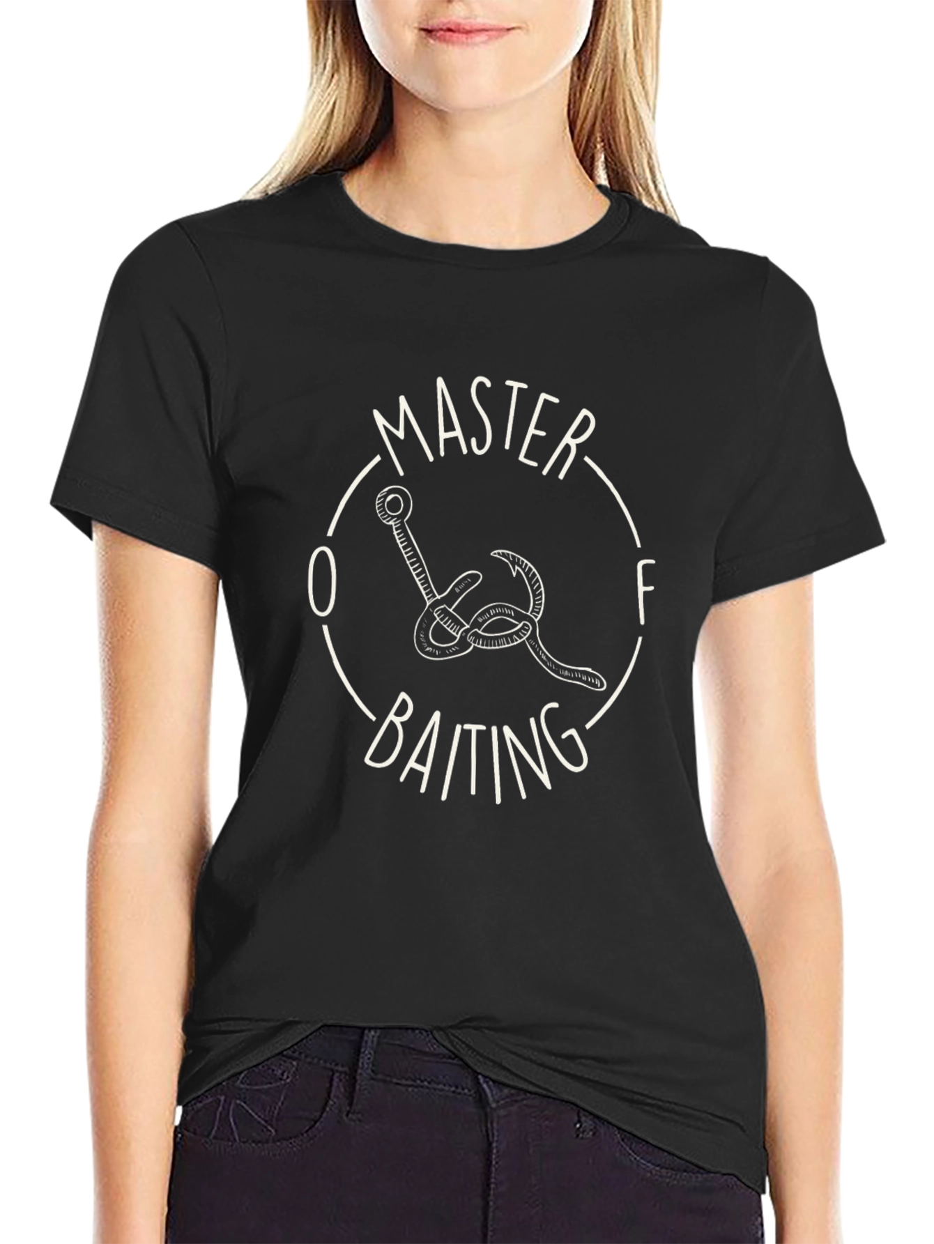 Master Baiting Funny Fishing T-Shirt