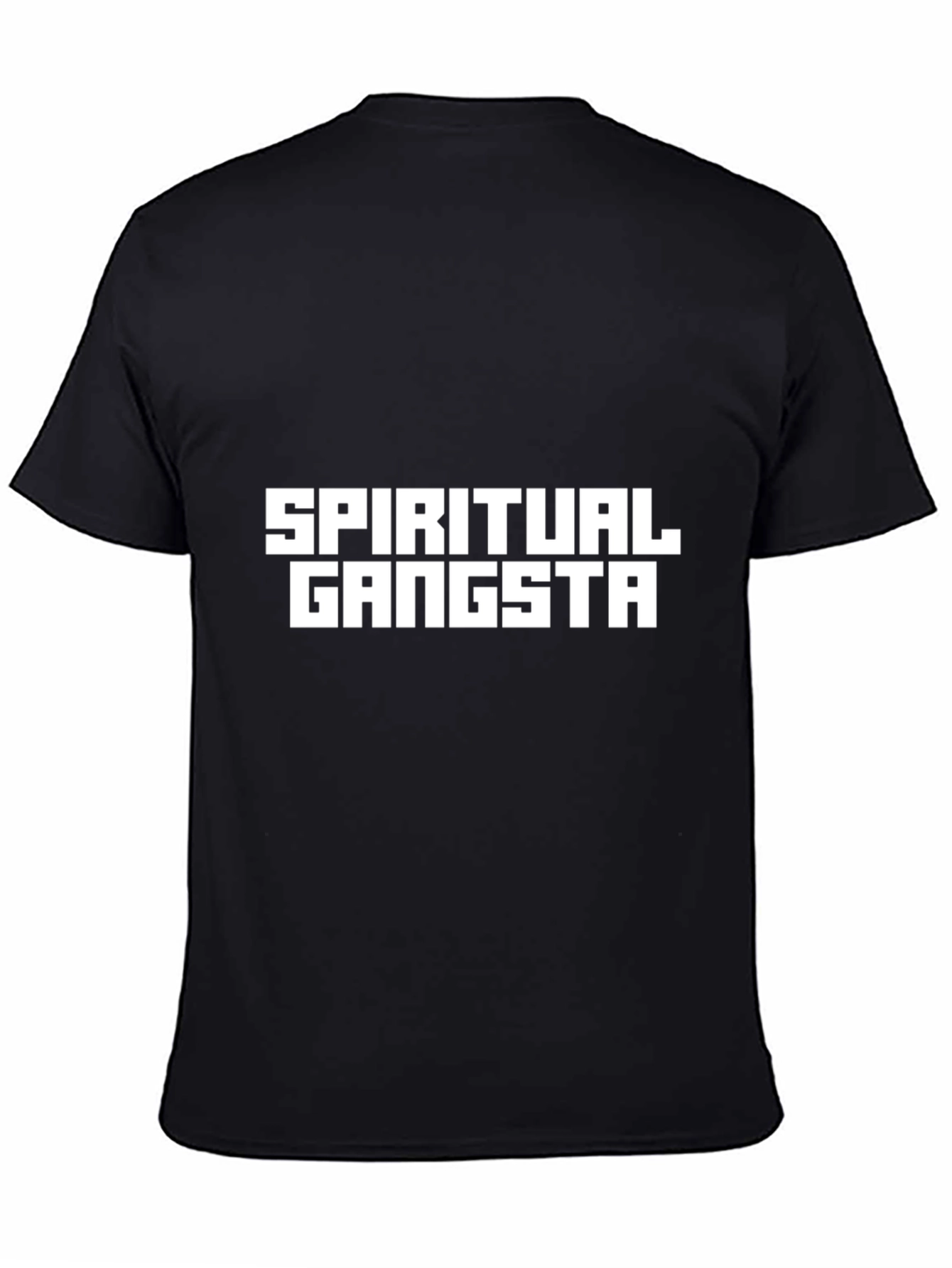 Spiritual Gangsta Graphic Tee - Black