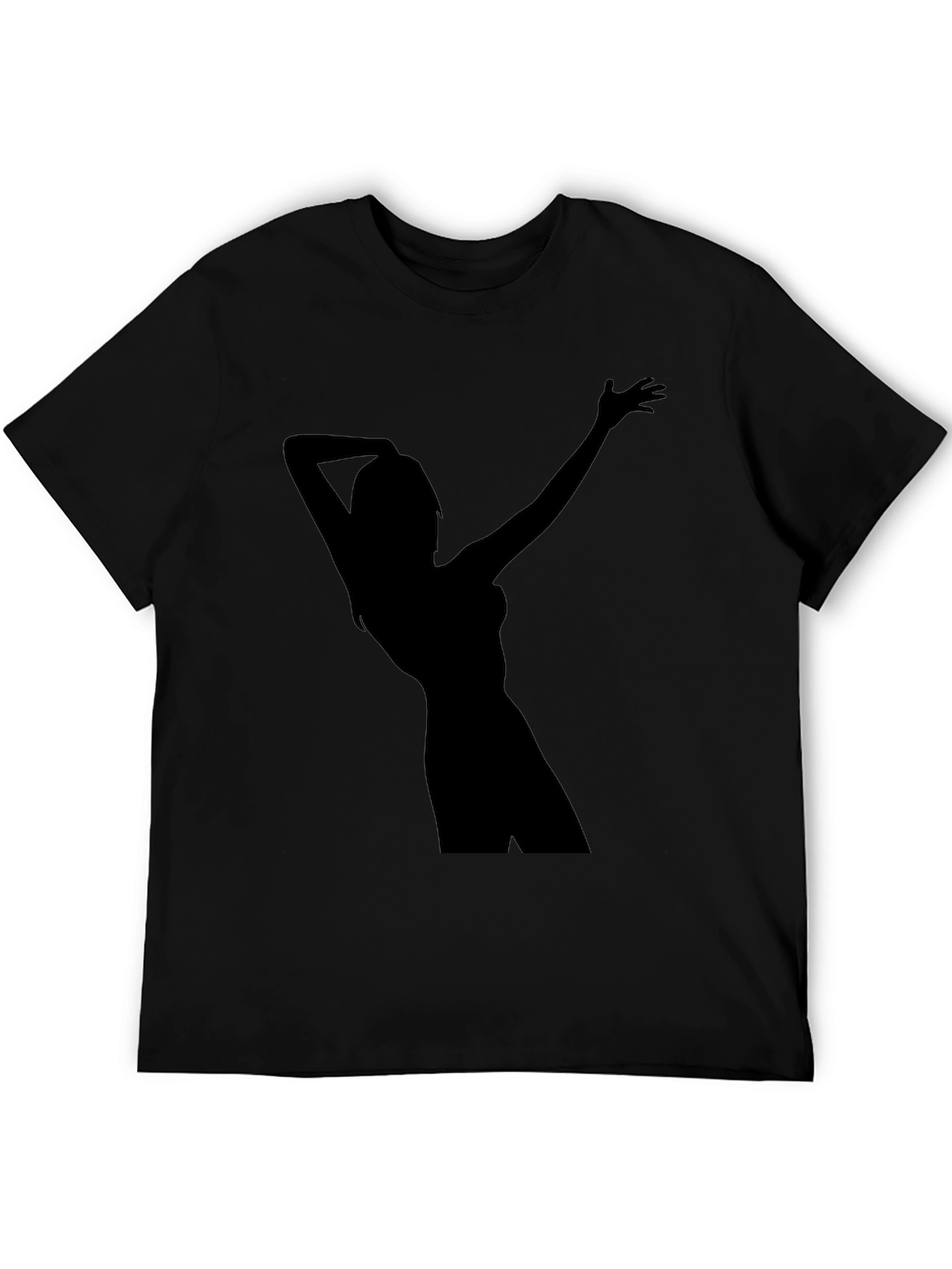 Silhouette Graphic Tee - Black
