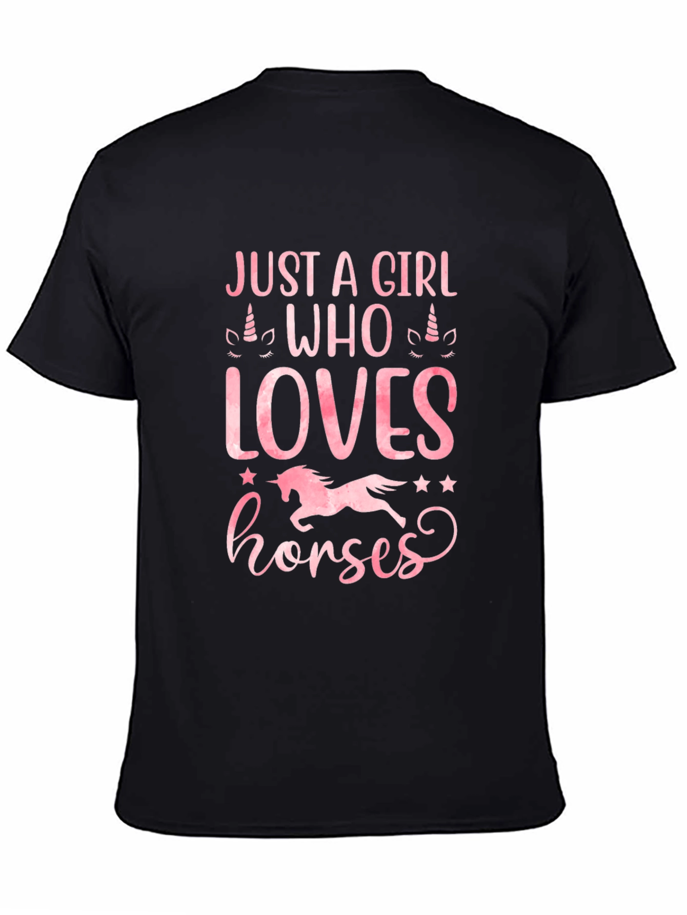 Just A Girl Who Loves Horses T-Shirt