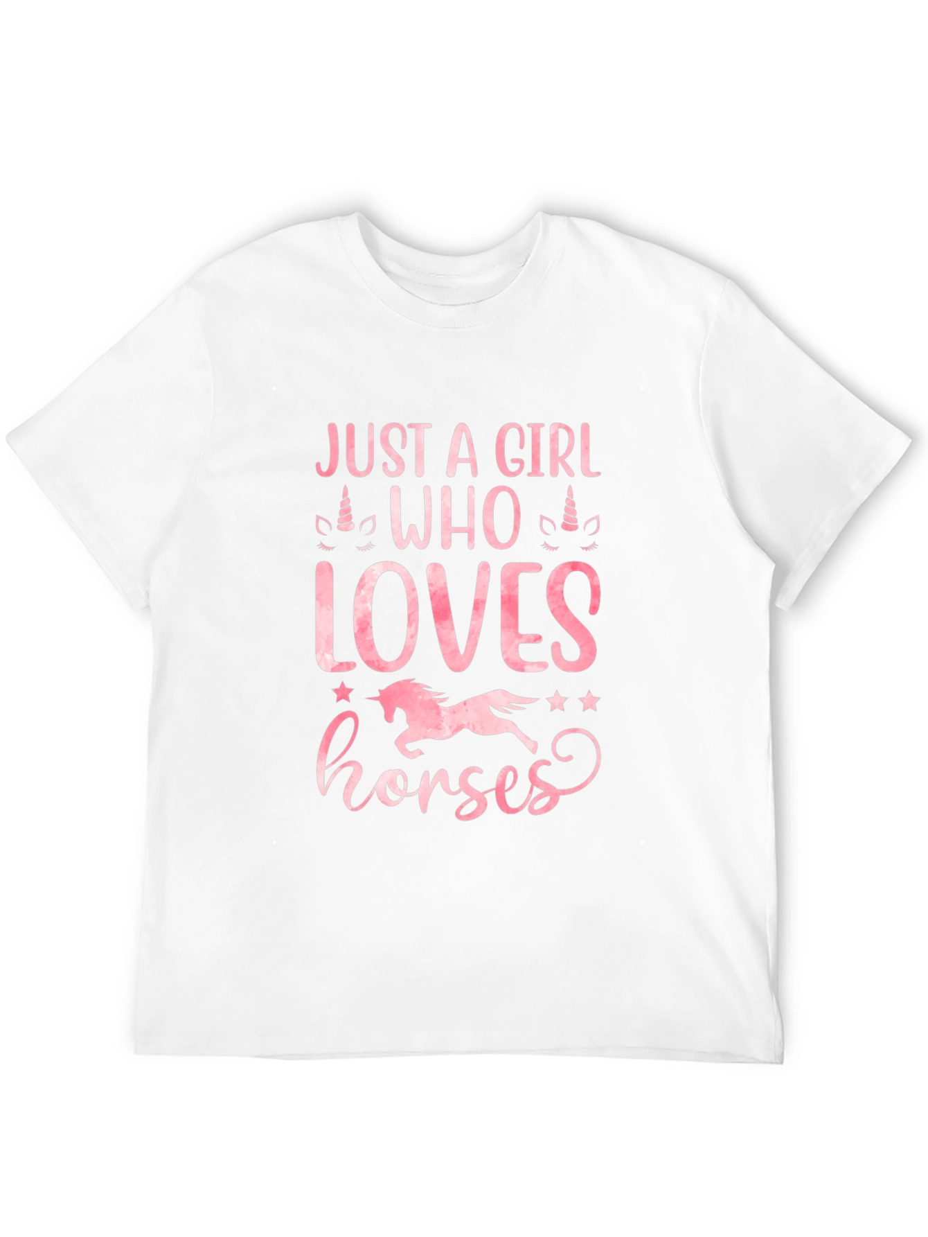 Just A Girl Who Loves Horses T-Shirt