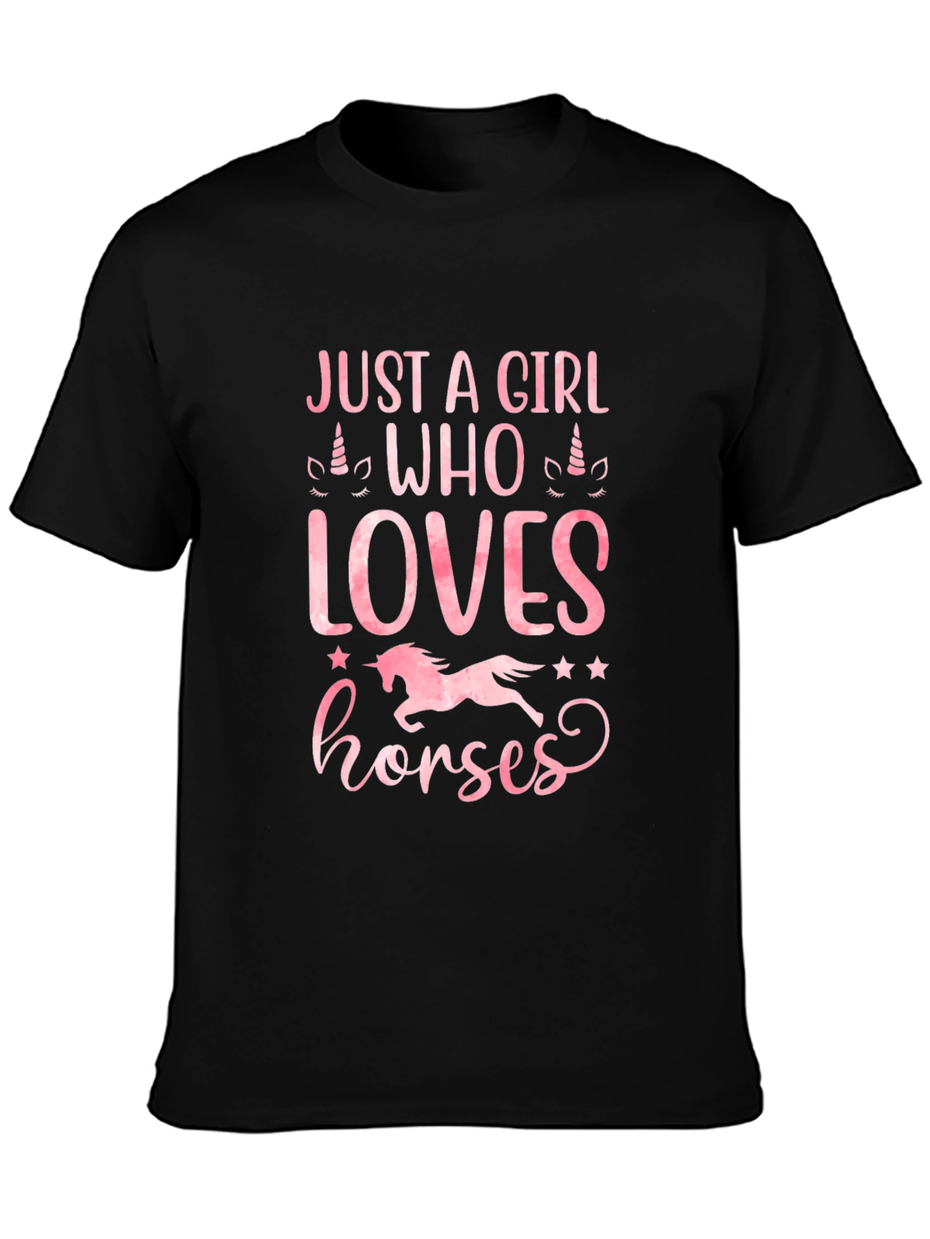 Just A Girl Who Loves Horses T-Shirt