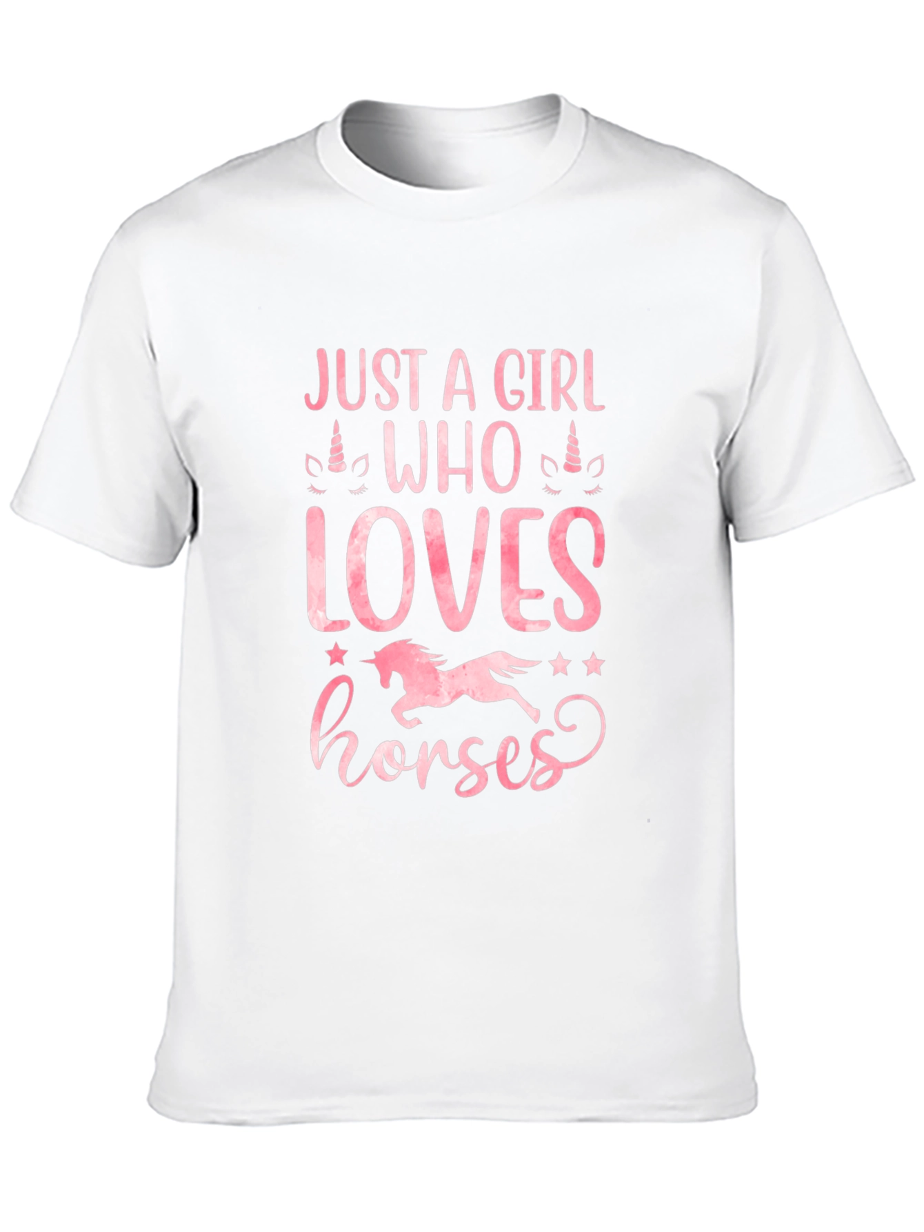 Just A Girl Who Loves Horses T-Shirt