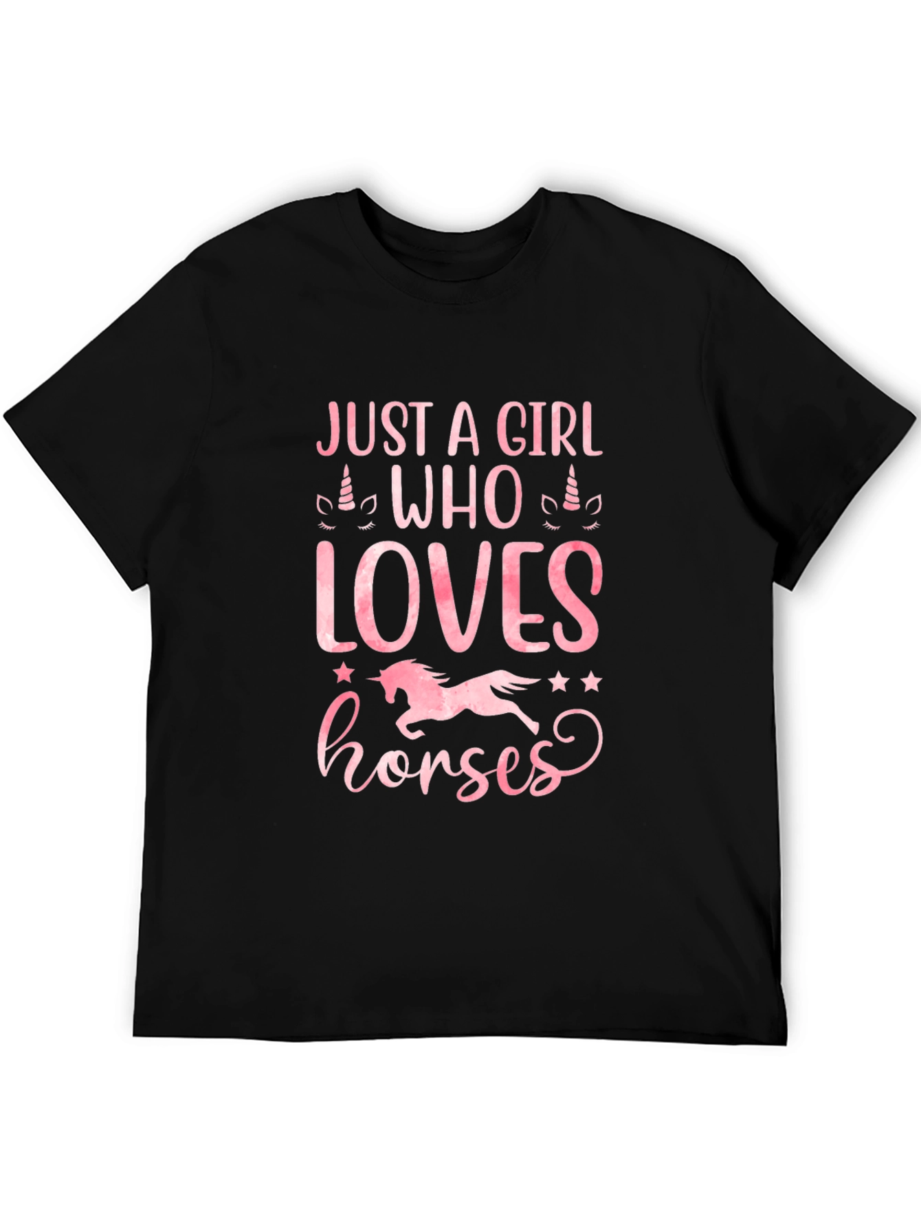 Just A Girl Who Loves Horses T-Shirt