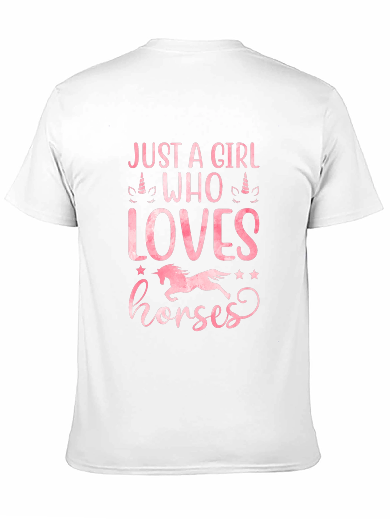 Just A Girl Who Loves Horses T-Shirt