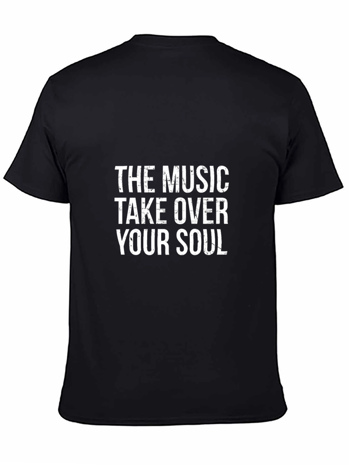 Music Take Over Soul Black T-Shirt