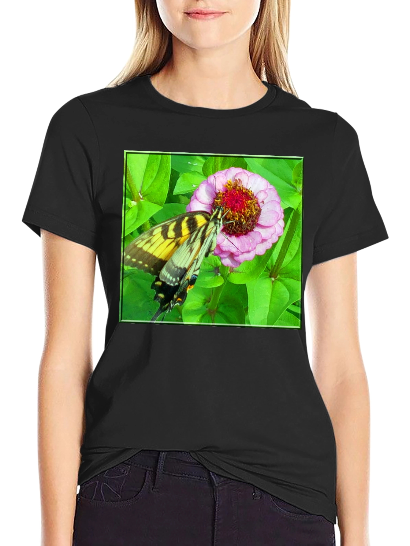 Butterfly Flower T-Shirt