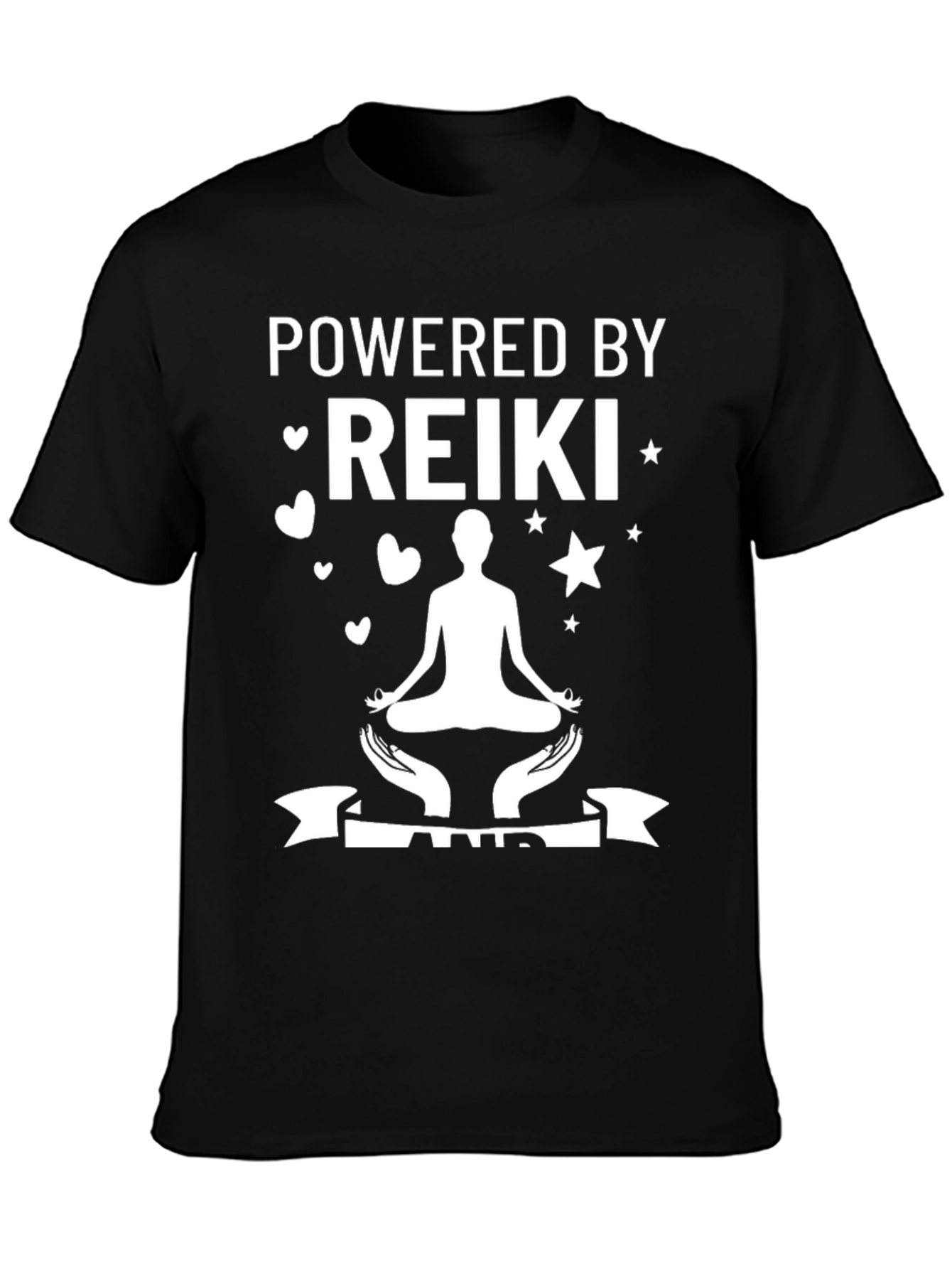 Powered by Reiki Graphic T-Shirt