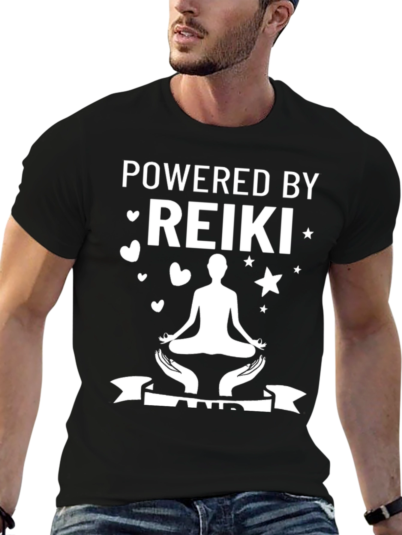 Powered by Reiki Graphic T-Shirt