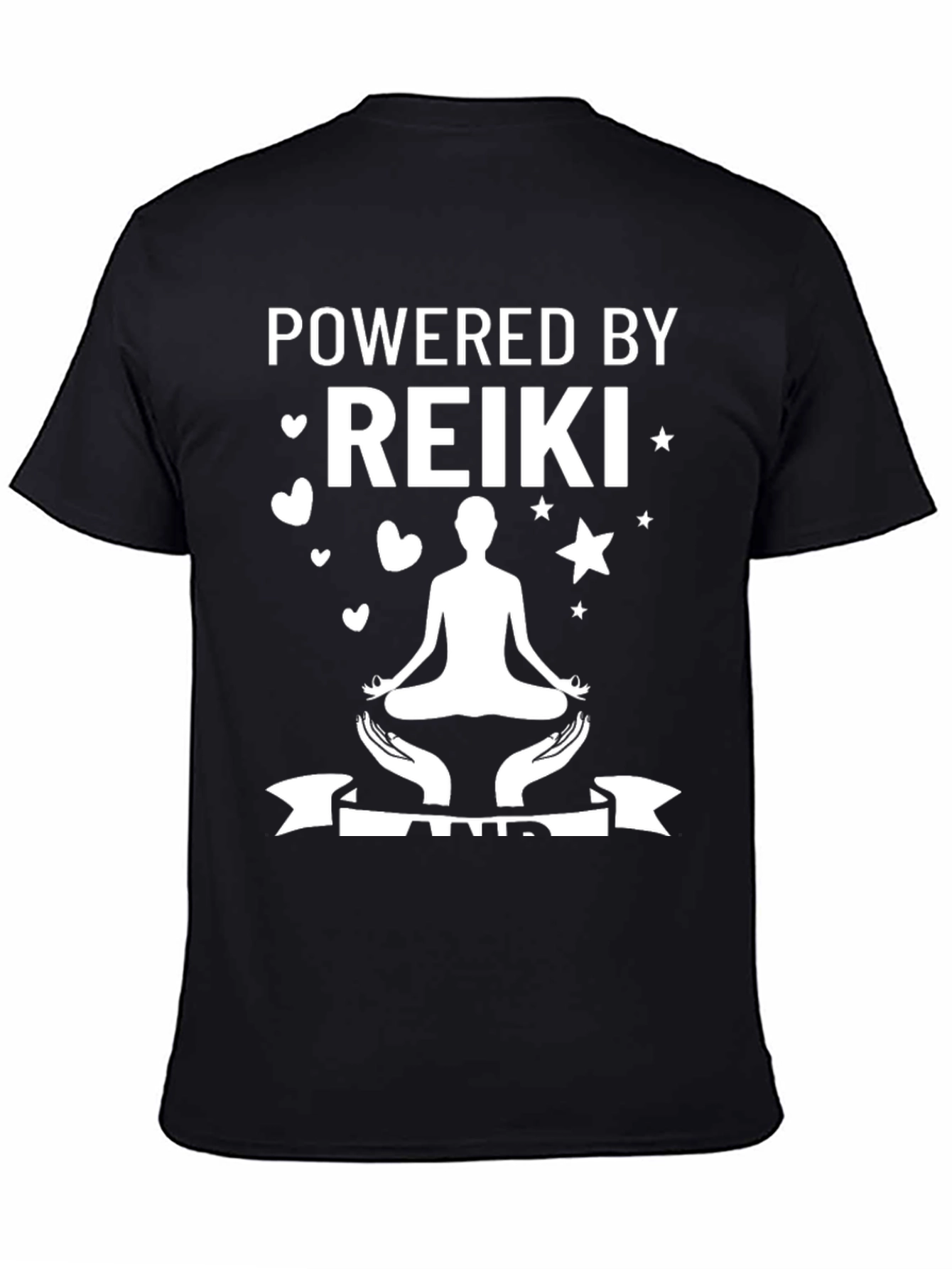 Powered by Reiki Graphic T-Shirt