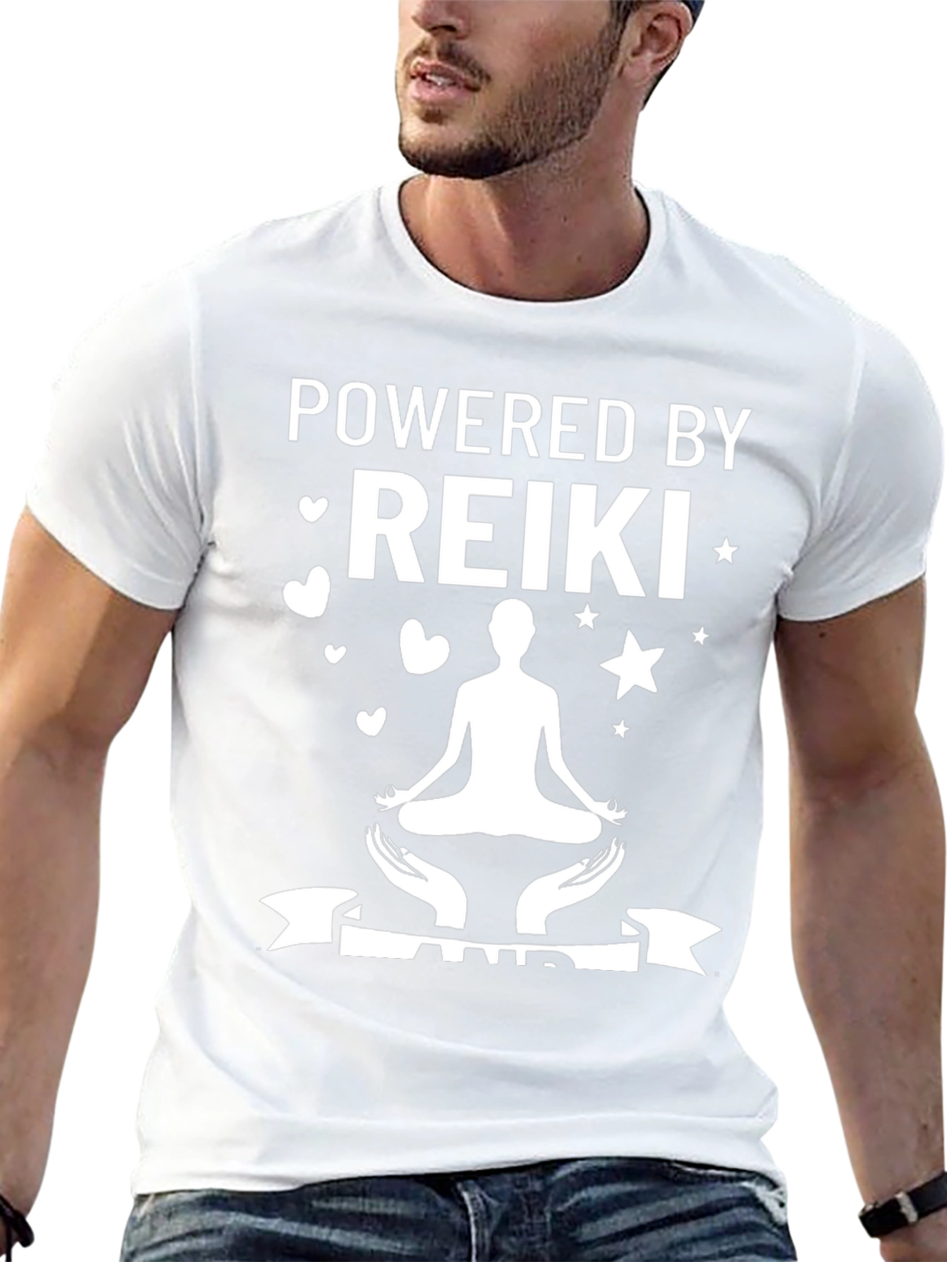 Powered by Reiki Graphic T-Shirt