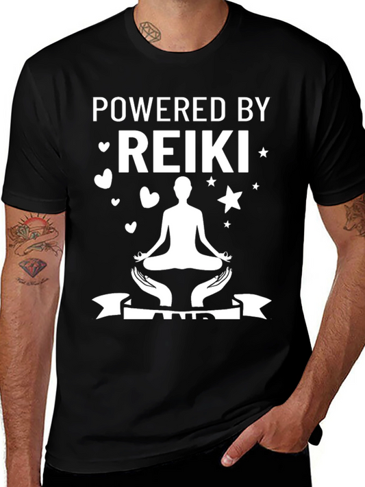 Powered by Reiki Graphic T-Shirt