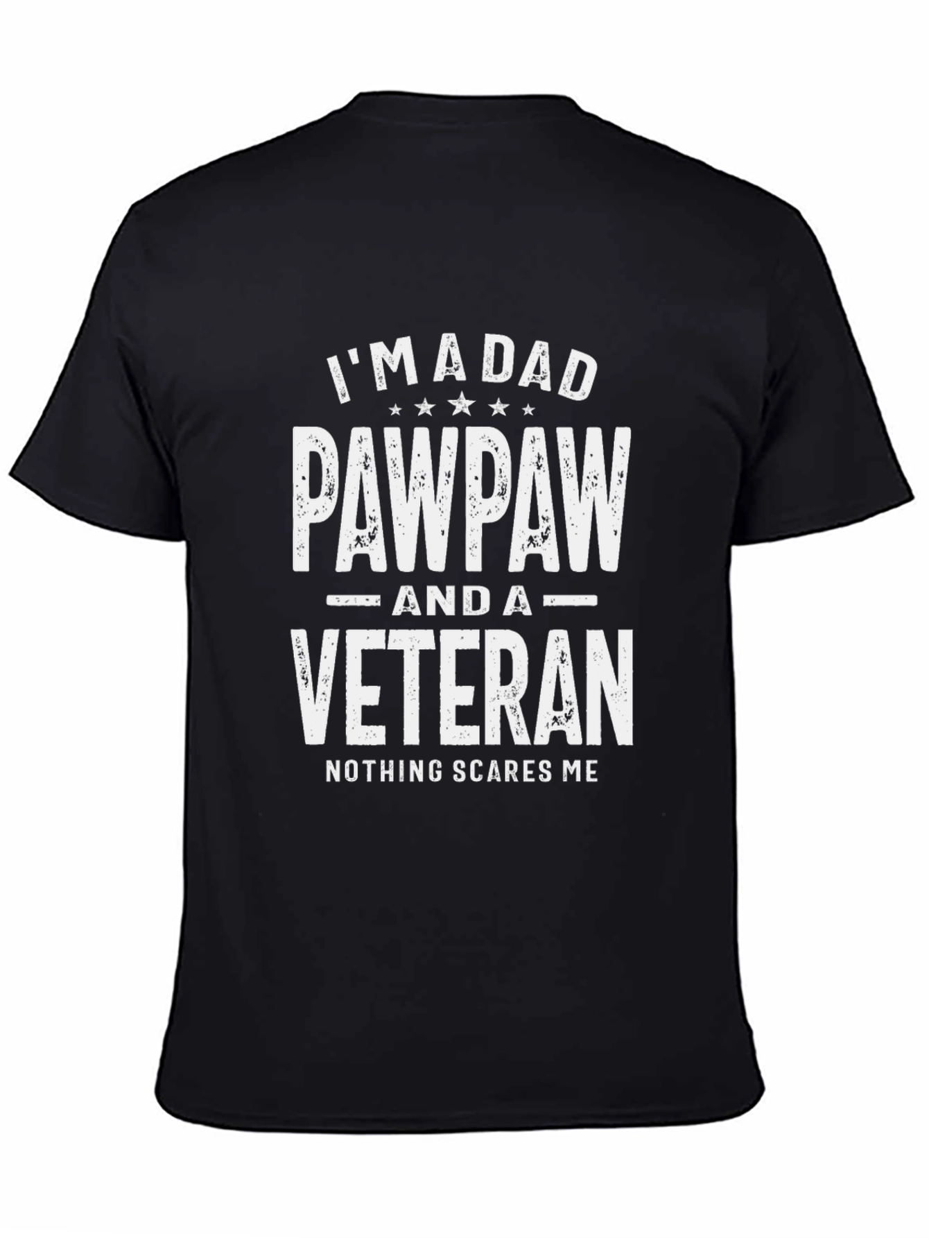 Im a Dad Pawpaw and a Veteran T-Shirt