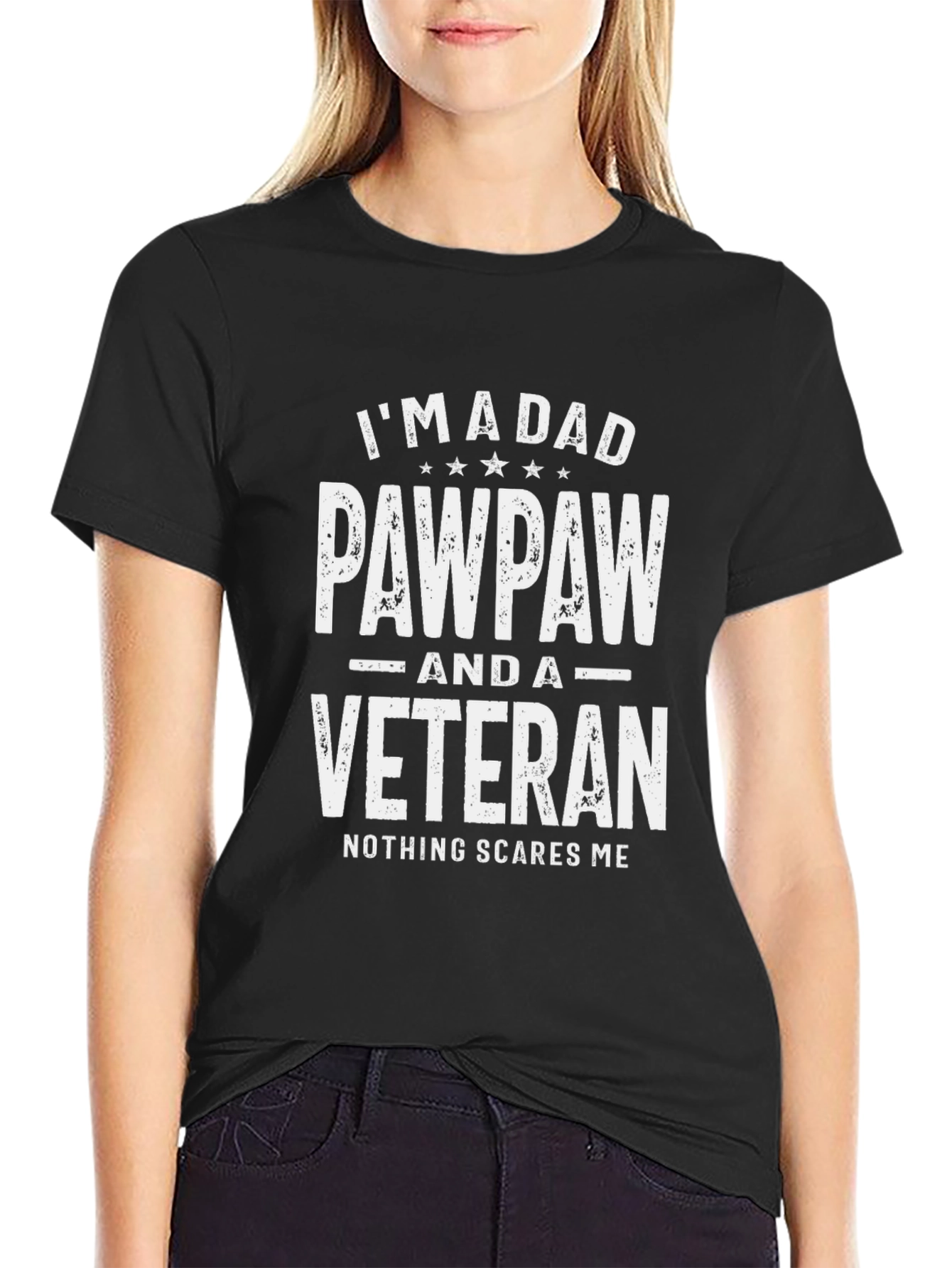 Im a Dad Pawpaw and a Veteran T-Shirt
