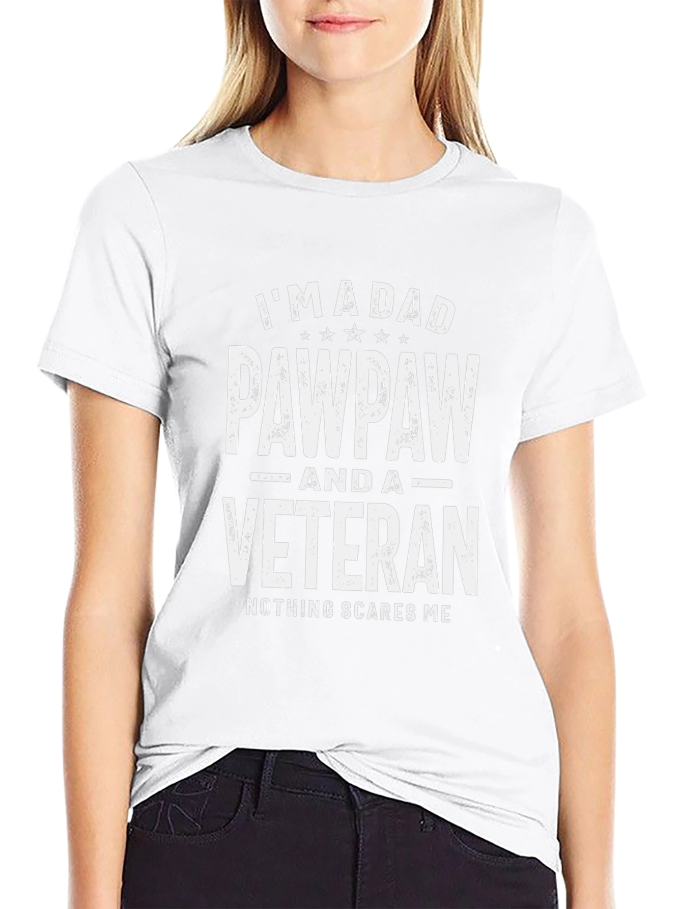 Im a Dad Pawpaw and a Veteran T-Shirt