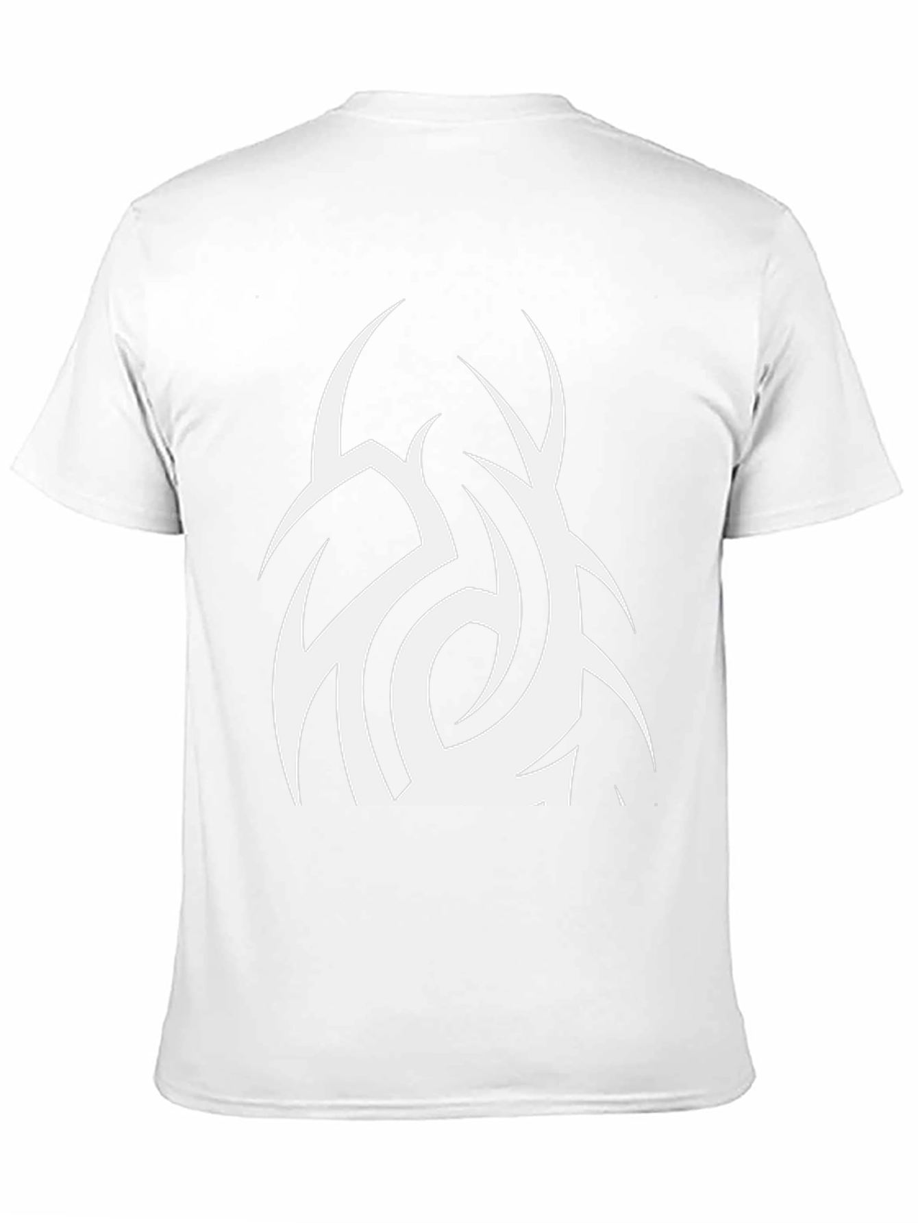 Abstract Graphic Black T-Shirt