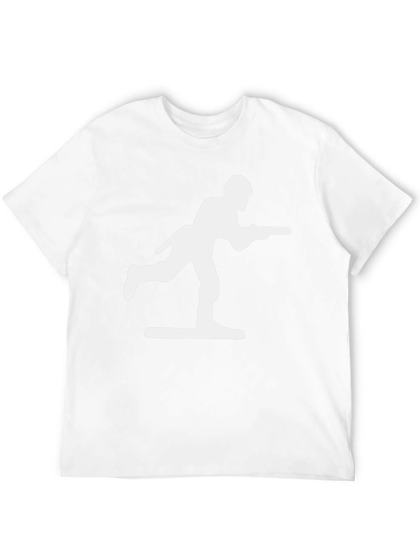 Toy Soldier Graphic Tee - Black Cotton Blend